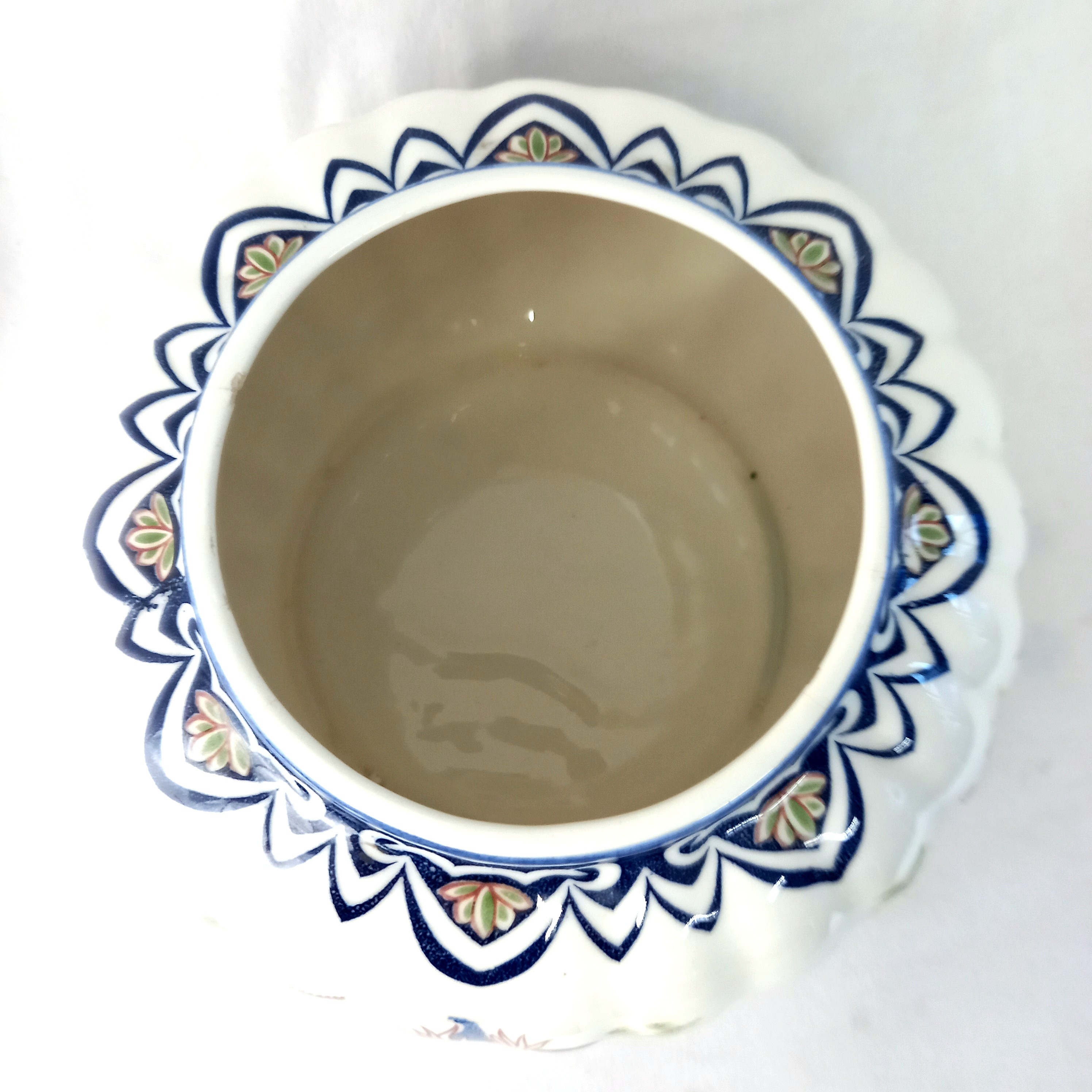 Voir photo 6 de Grande potiche en céramique, avec couvercle, signée Remy Floréal Grande potiche en céramique, avec couvercle, signée Remy Floréal Très bon état - Vue 6 -