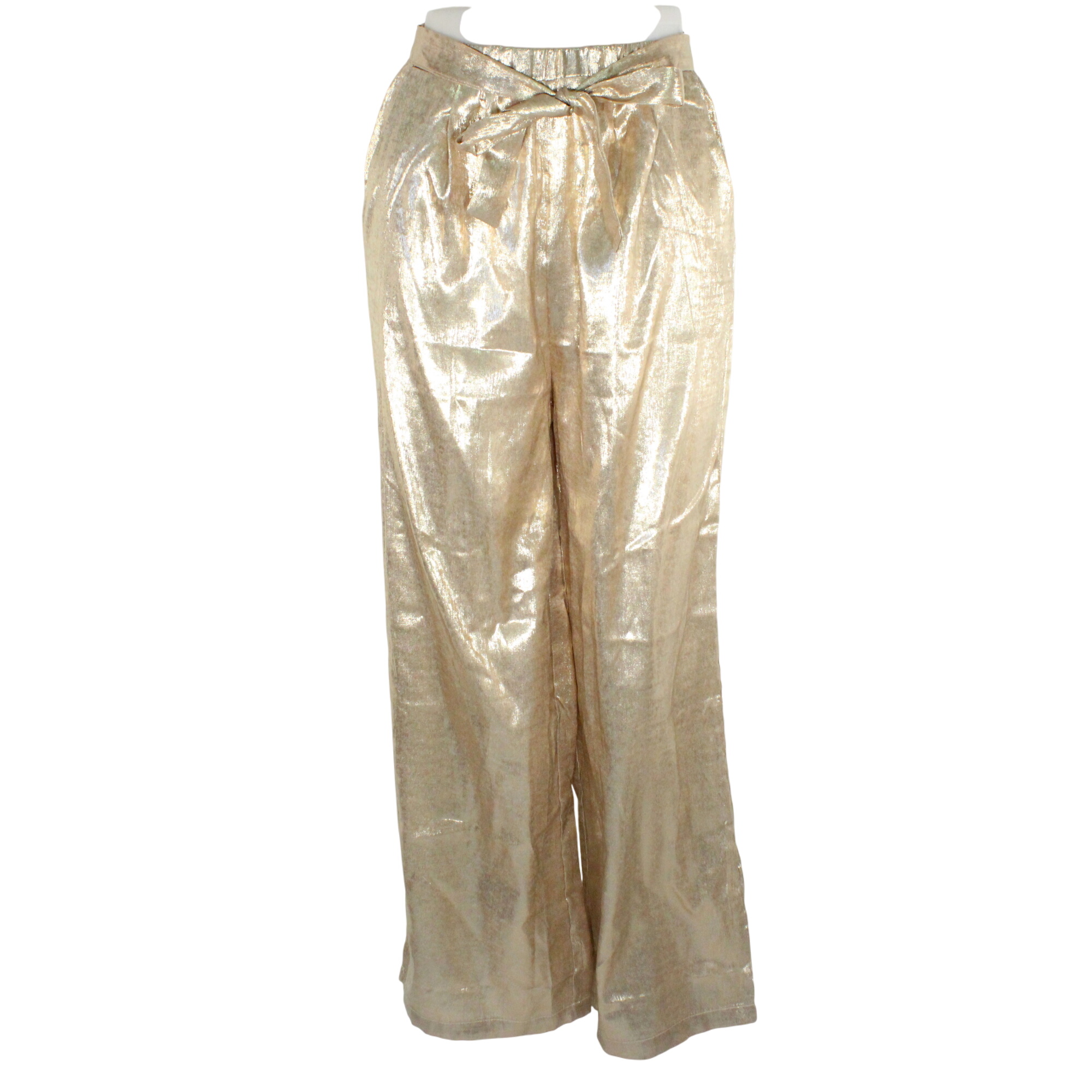 Pantalon Femme Doré EMMA ELLA Taille S - Photo 0