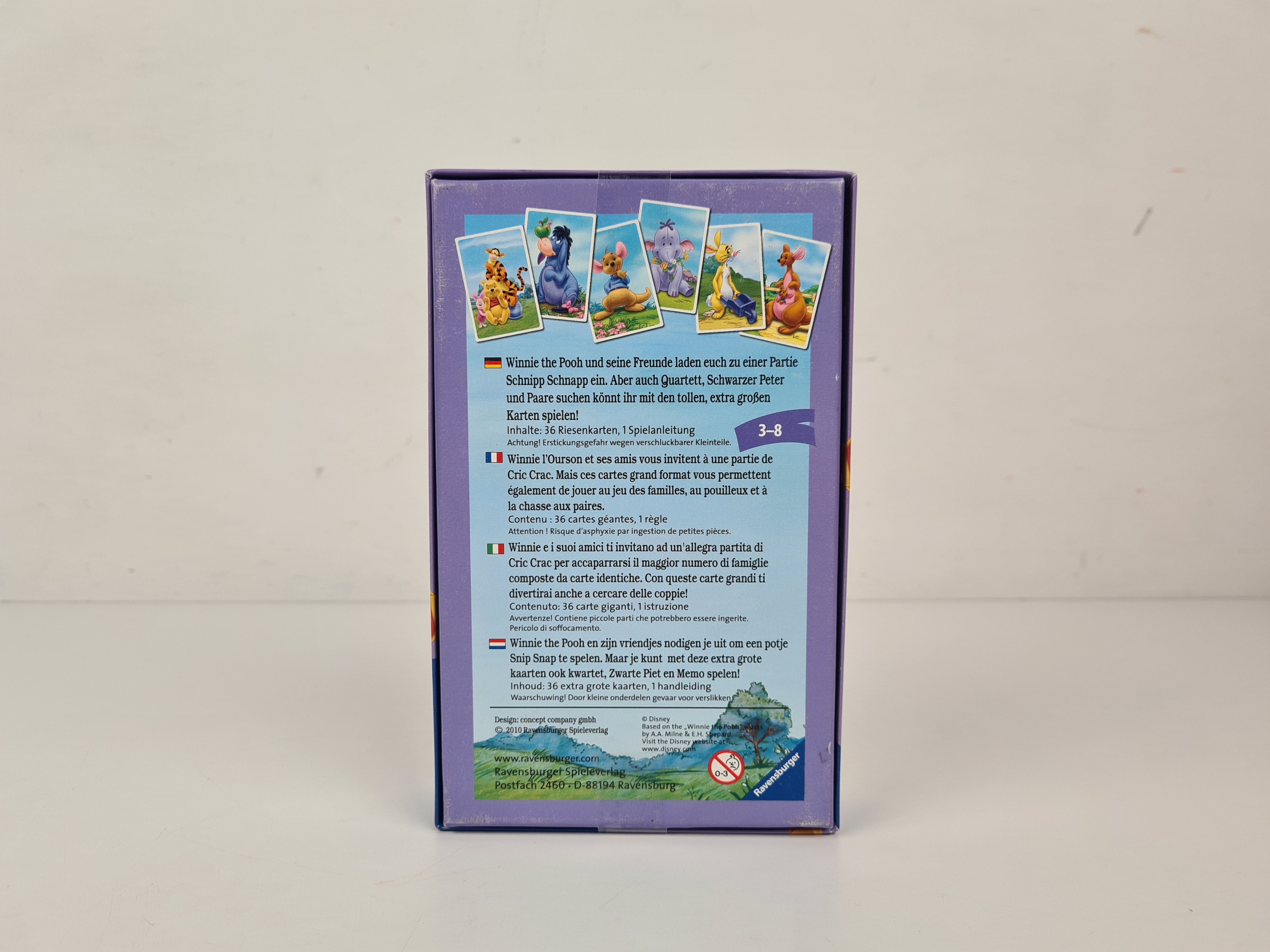 Jeu de carte - Disney Winnie Pooh: Schnipp Schnapp - Ravensburger - 3/8 ans - Photo 3