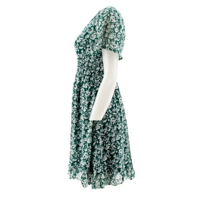 Robe verte imprimée - Femme - CACHE-CACHE - Taille 36 - Photo 2