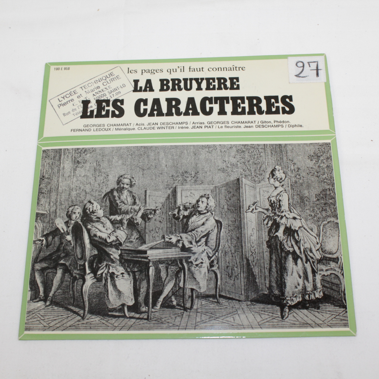 Voir photo 5 de Lot de cinq vinyles Lot de cinq vinyles Très bon état - Vue 5 -