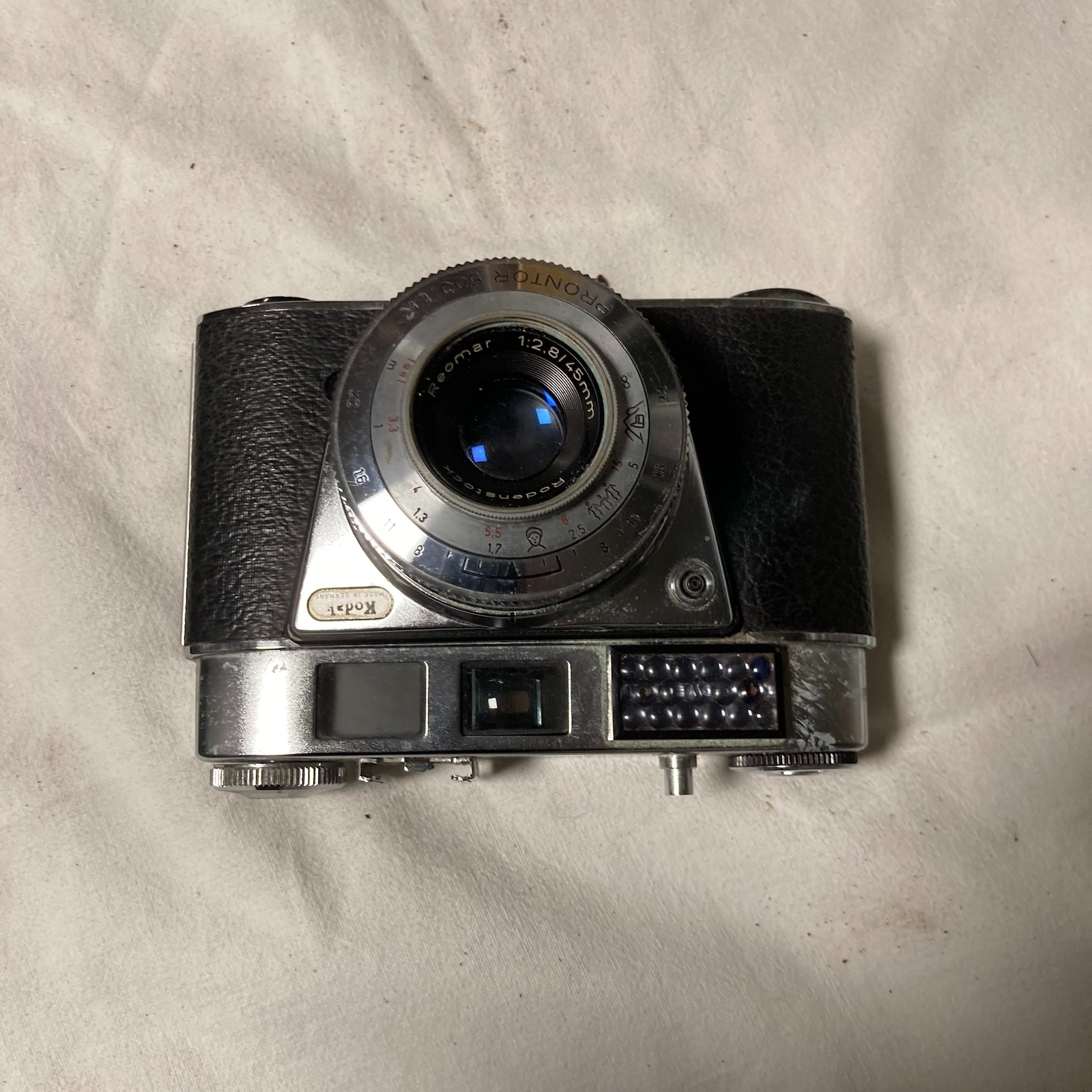 Appareil photo ancien - Modèle KODAK RETINETTE 1B 1:2.8 / 45mm RODENSTOCK - Photo 7