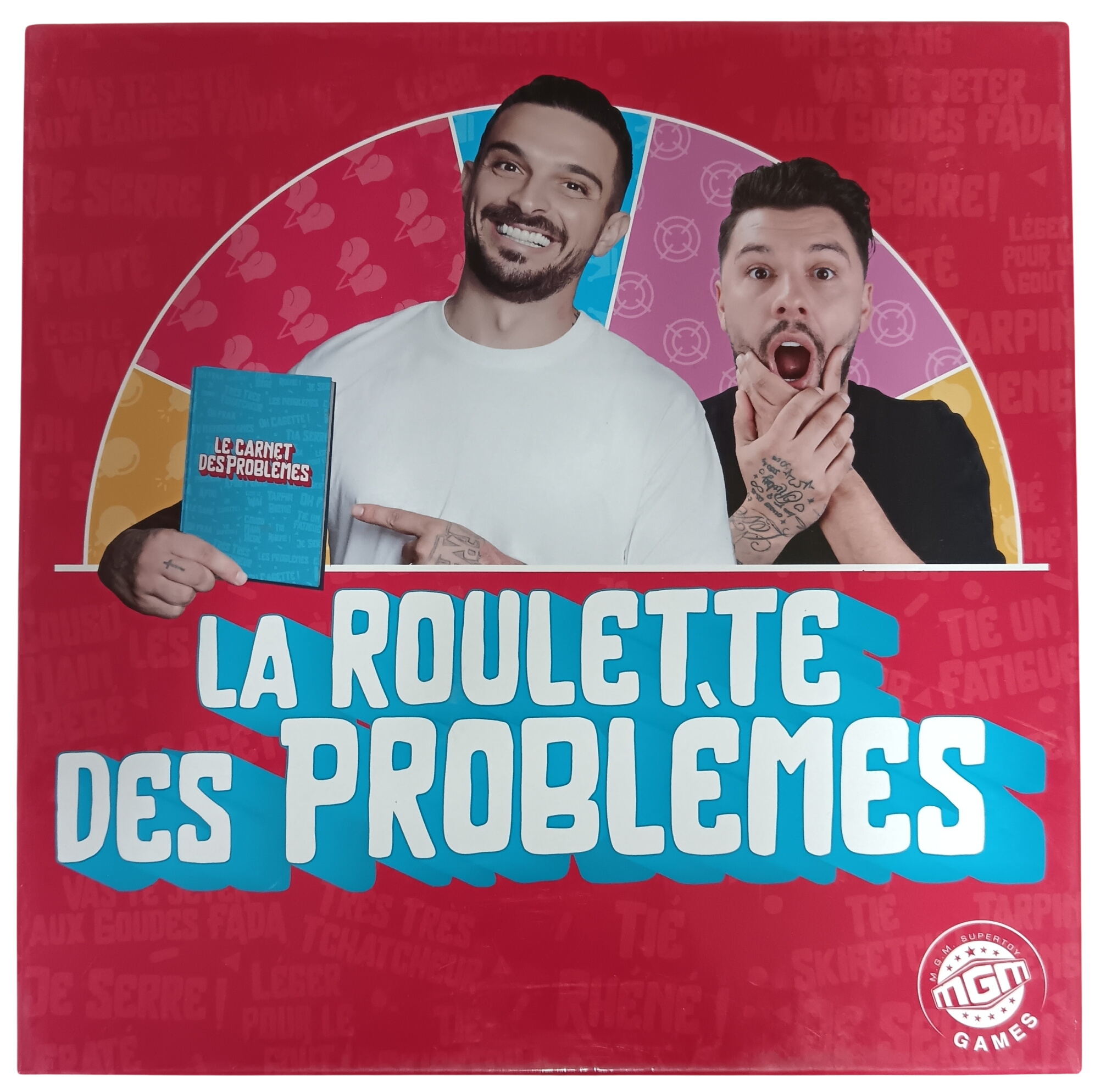 Jeu de société La Roulette des Problèmes Mgm Games Très bon état -  reconditionné disponible sur Label Emmaüs