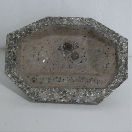 Joli encrier ancien en laiton - Bon état - Photo 6