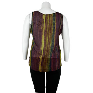 Blouse multicolore imprimée - Femme - TEL MAIL - Taille 48 - Photo 1