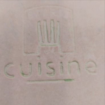 Plat four céramique vert anis " Esprit de cuisine" - Très bon état - Photo 4