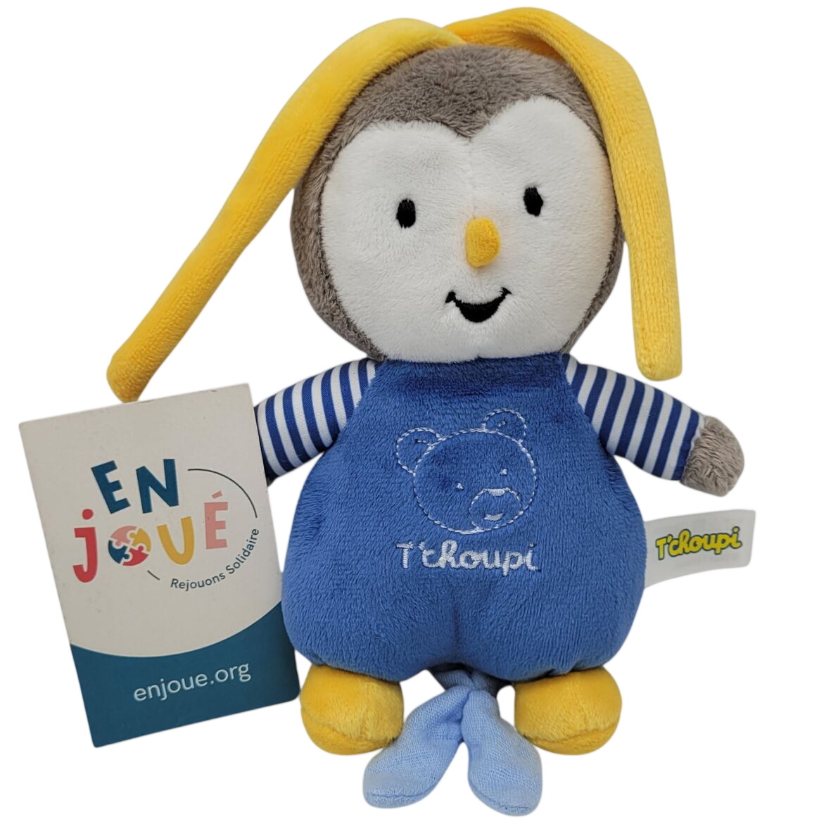 Acheter T'Choupi Peluche Musicale 16 cm - Jemini - Dès la naissance. Très bon état - 10,00 € T'Choupi Peluche Musicale 16 cm - Jemini - Dès la naissance. Très bon état - reconditionné disponible sur Label Emmaüs