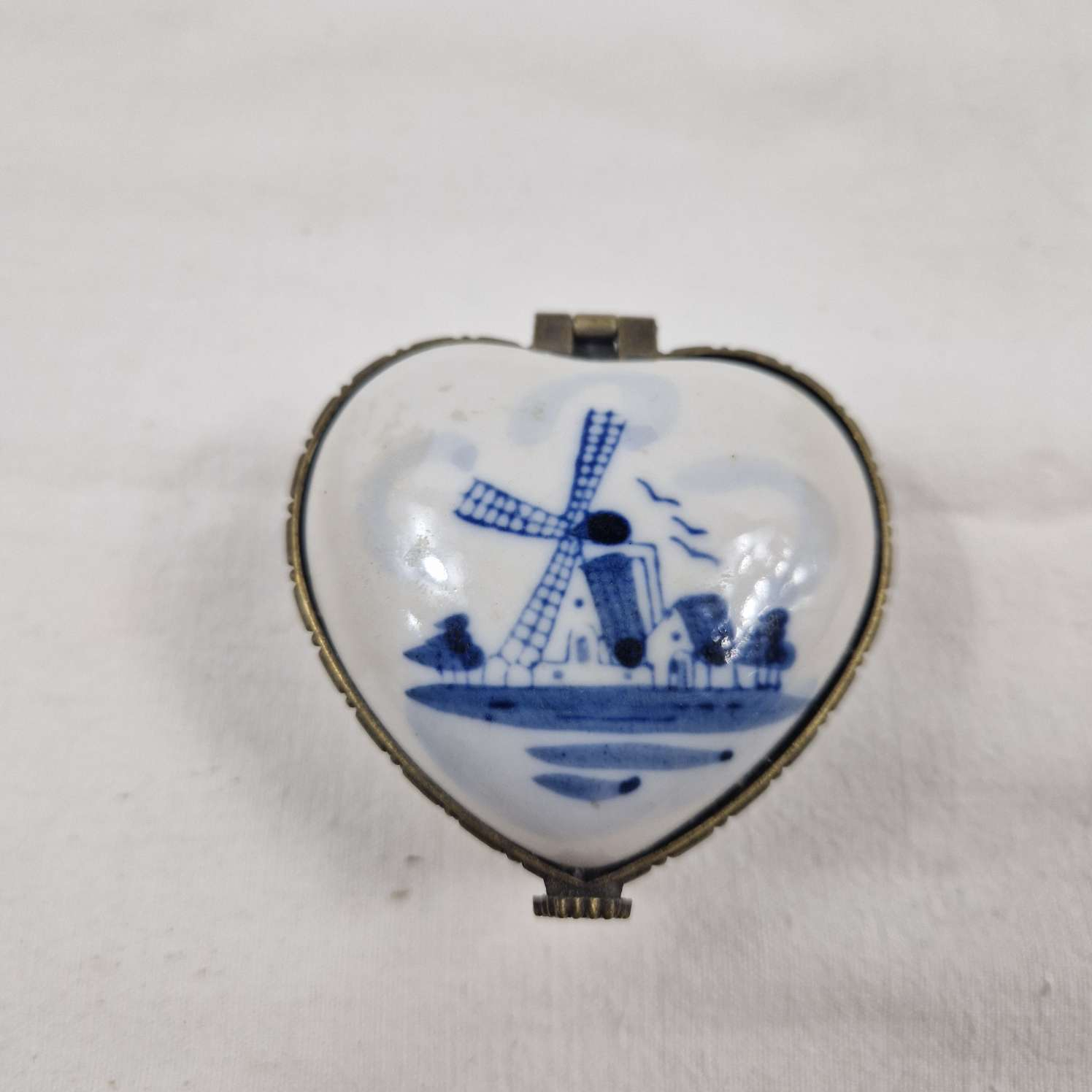 Lot de 5 boîtes en porcelaine - Photo 3