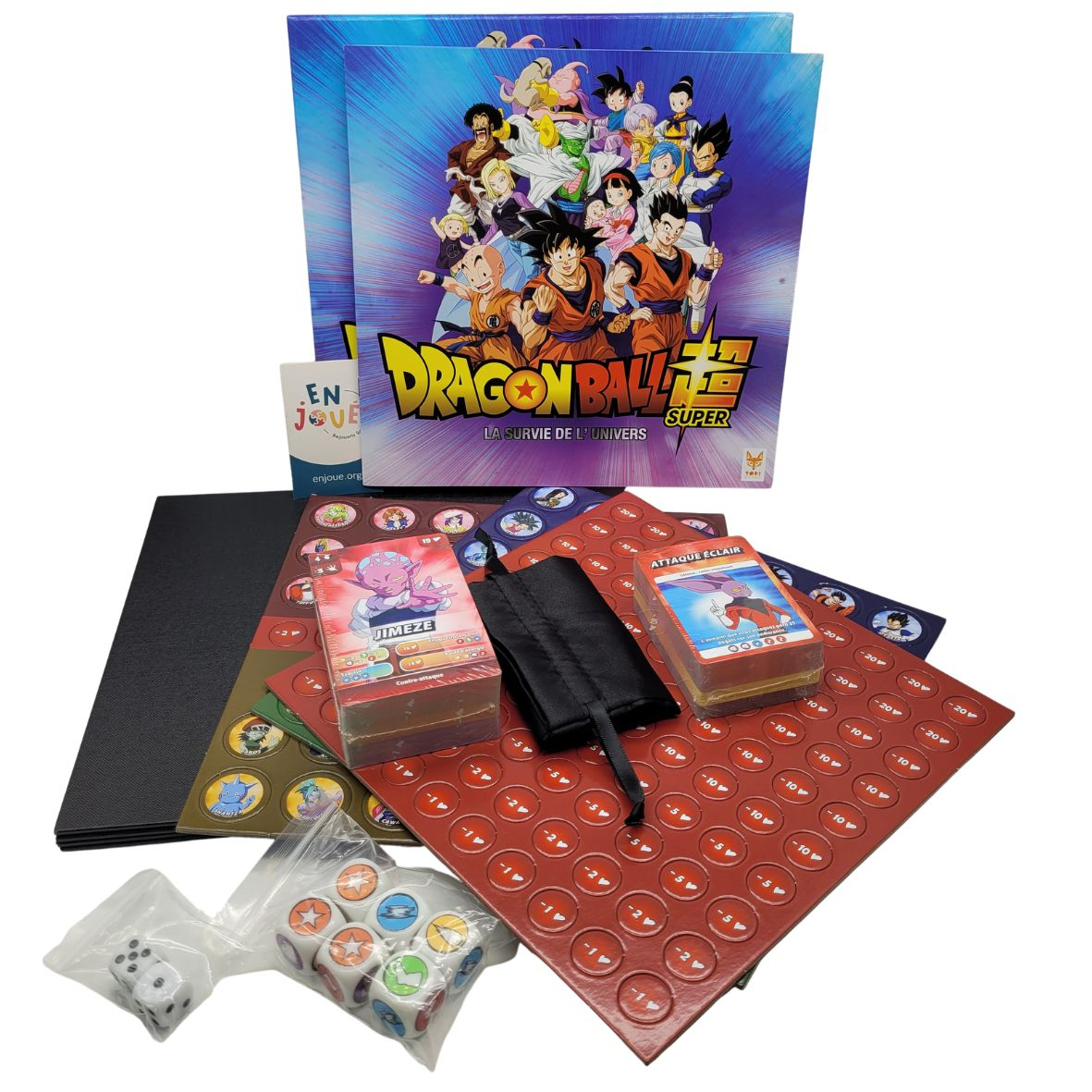 Jeu de société - DragonBall Super - La survie de l'univers -Topi Games - Dès 7 ans. Comme neuf - Vue 3 - 