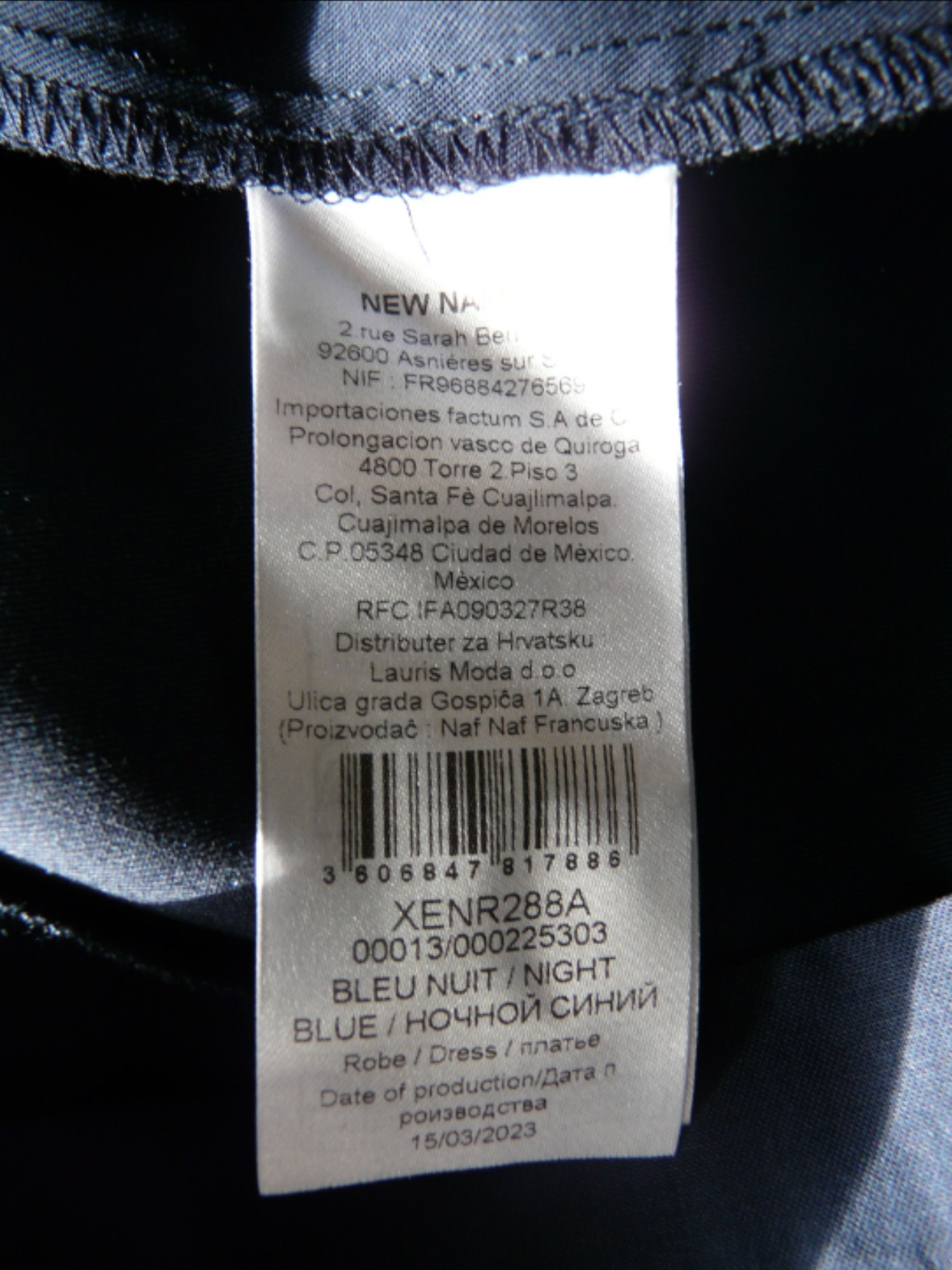 Voir photo 11 de RF276 - Robe épaules dénudées - Naf Naf - Taille 38 RF276 - Robe épaules dénudées - Naf Naf - Taille 38 Comme neuf - Vue 11 -