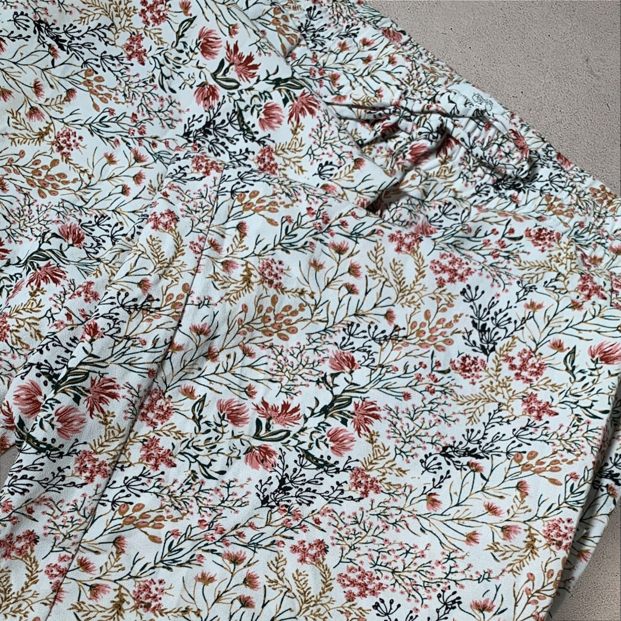 Pantalon fluide fleuri - le Temps des Cerises- Taille M - Photo 4