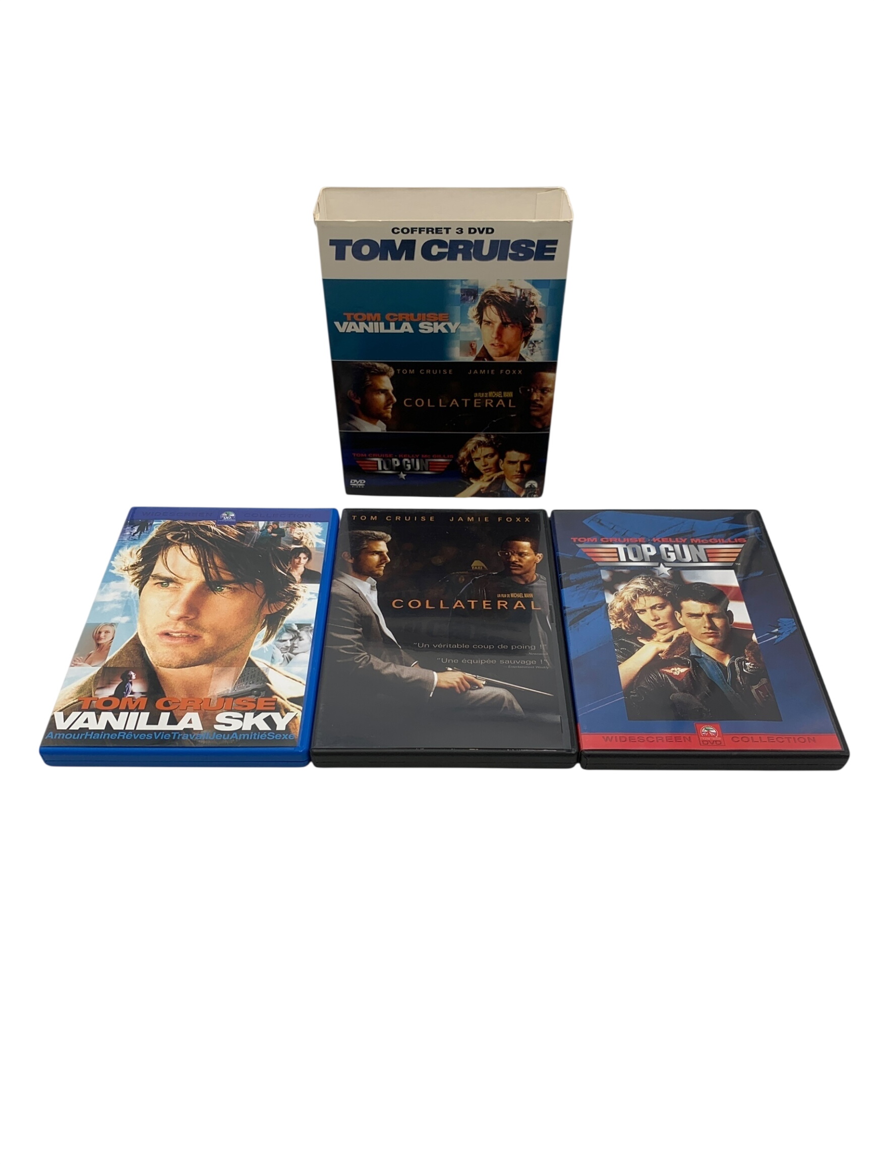 DVD - Coffret Tom Cruise 3 DVD Bon état -  reconditionné disponible sur Label Emmaüs