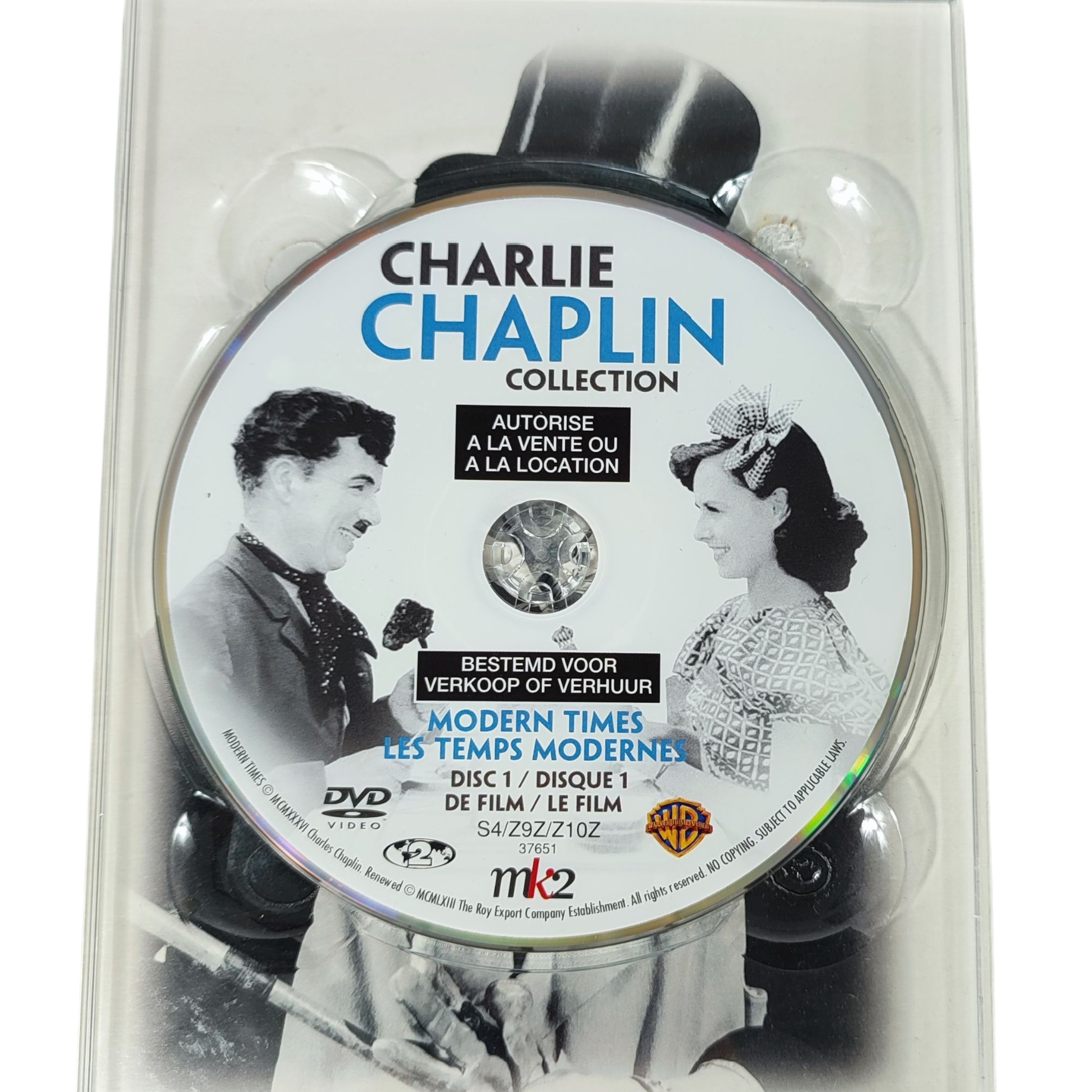 Coffret collection DVD 3 films (+ bonus) de Charlie CHAPLIN  - Vue 4 - 