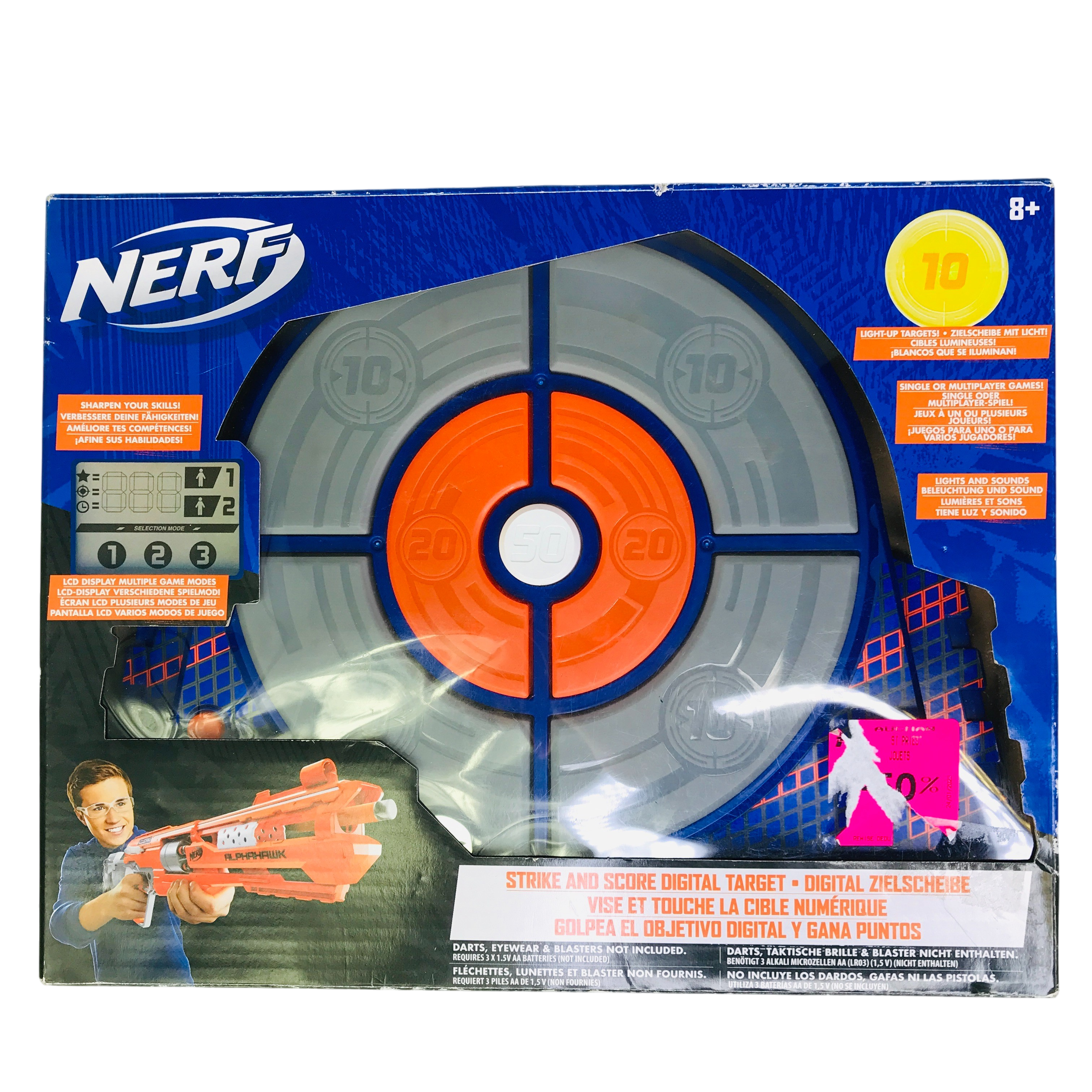Cible digitale NERF - Très bon état sur Label Emmaüs