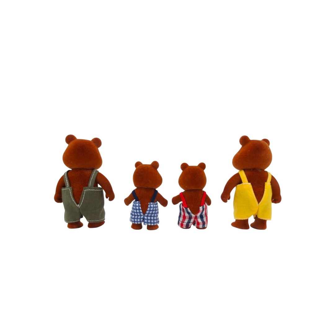 Famille ours - Forest families - x4 Très bon état - Vue 3 - 