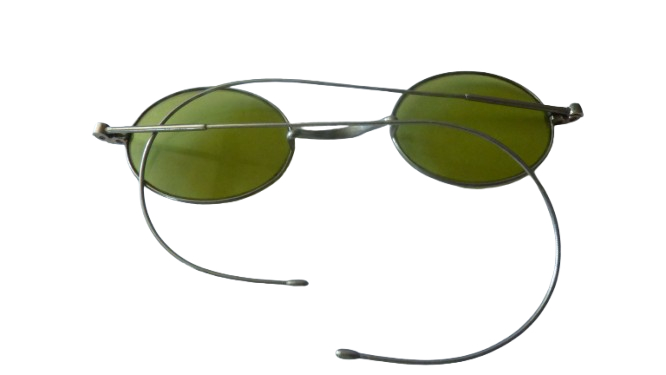 Lunettes vintage style années 1920 et son étui - Photo 1