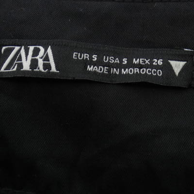 Robe noire sans manches - Femme - Zara - Taille S  - Vue 5 - 