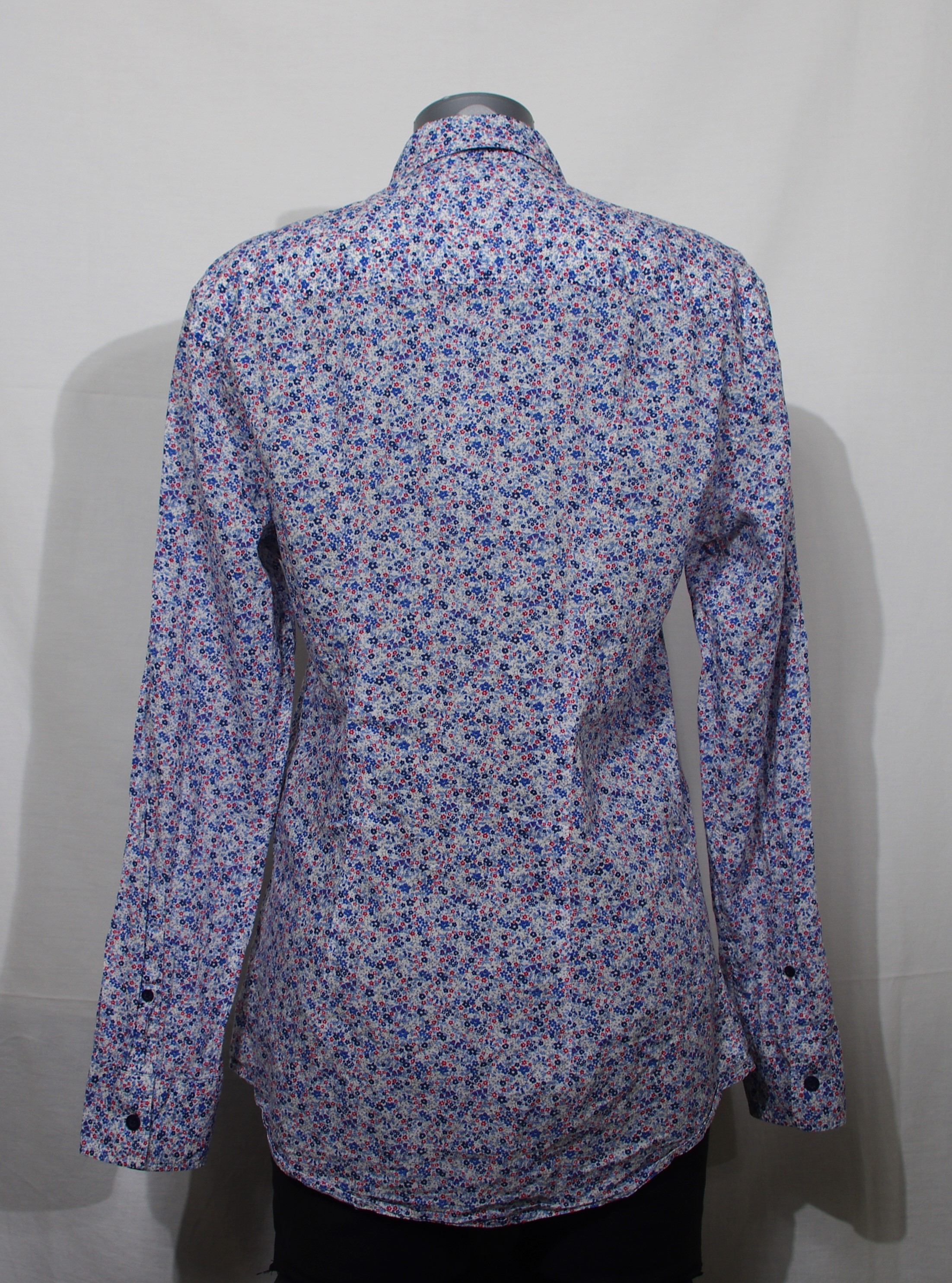 Chemise Harris Wilson - L - imprimée fleurs bleues et rouges - Photo 1