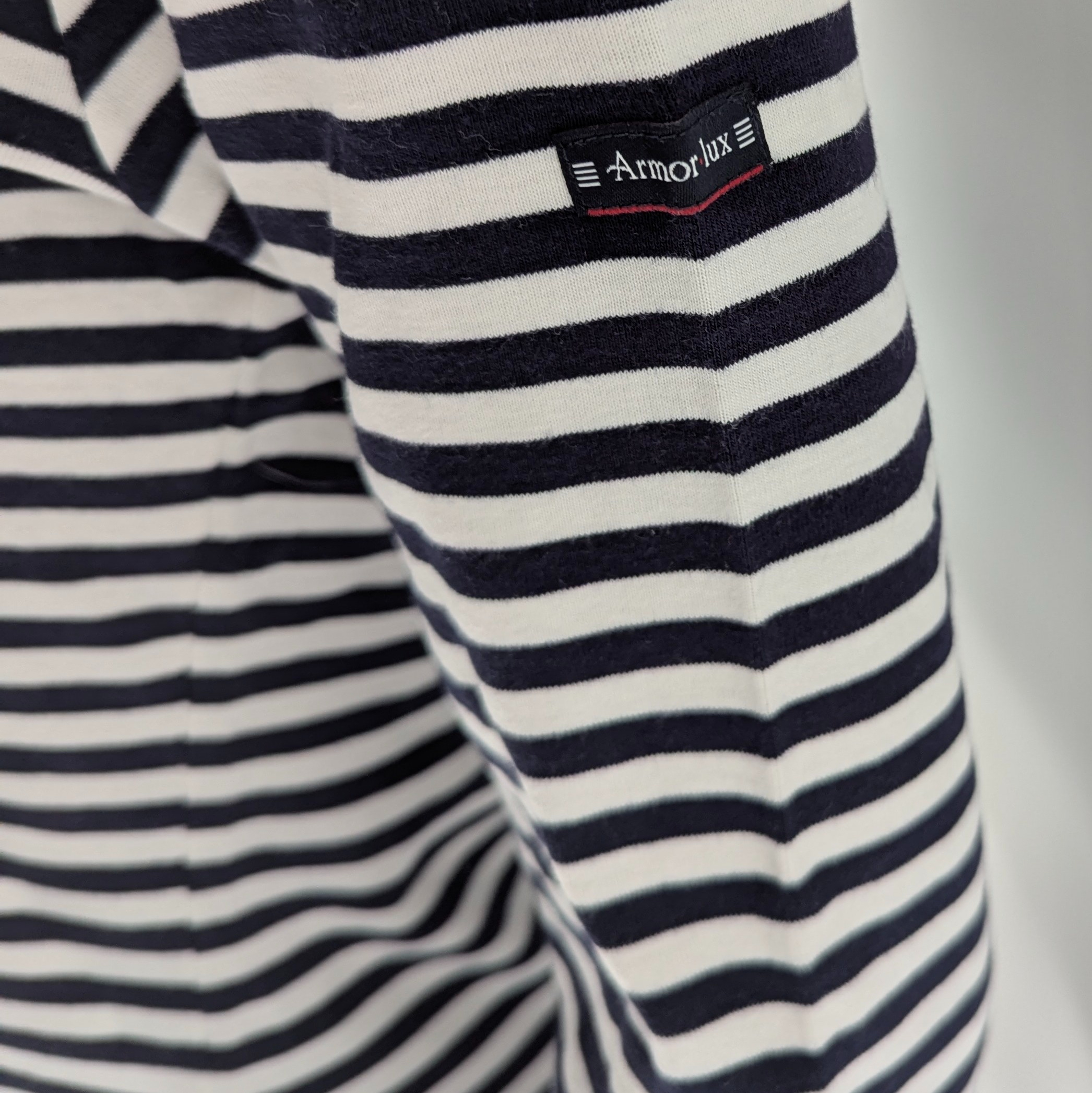 T-Shirt ARMOR LUX T. S manches longues rayé marine - Photo 2