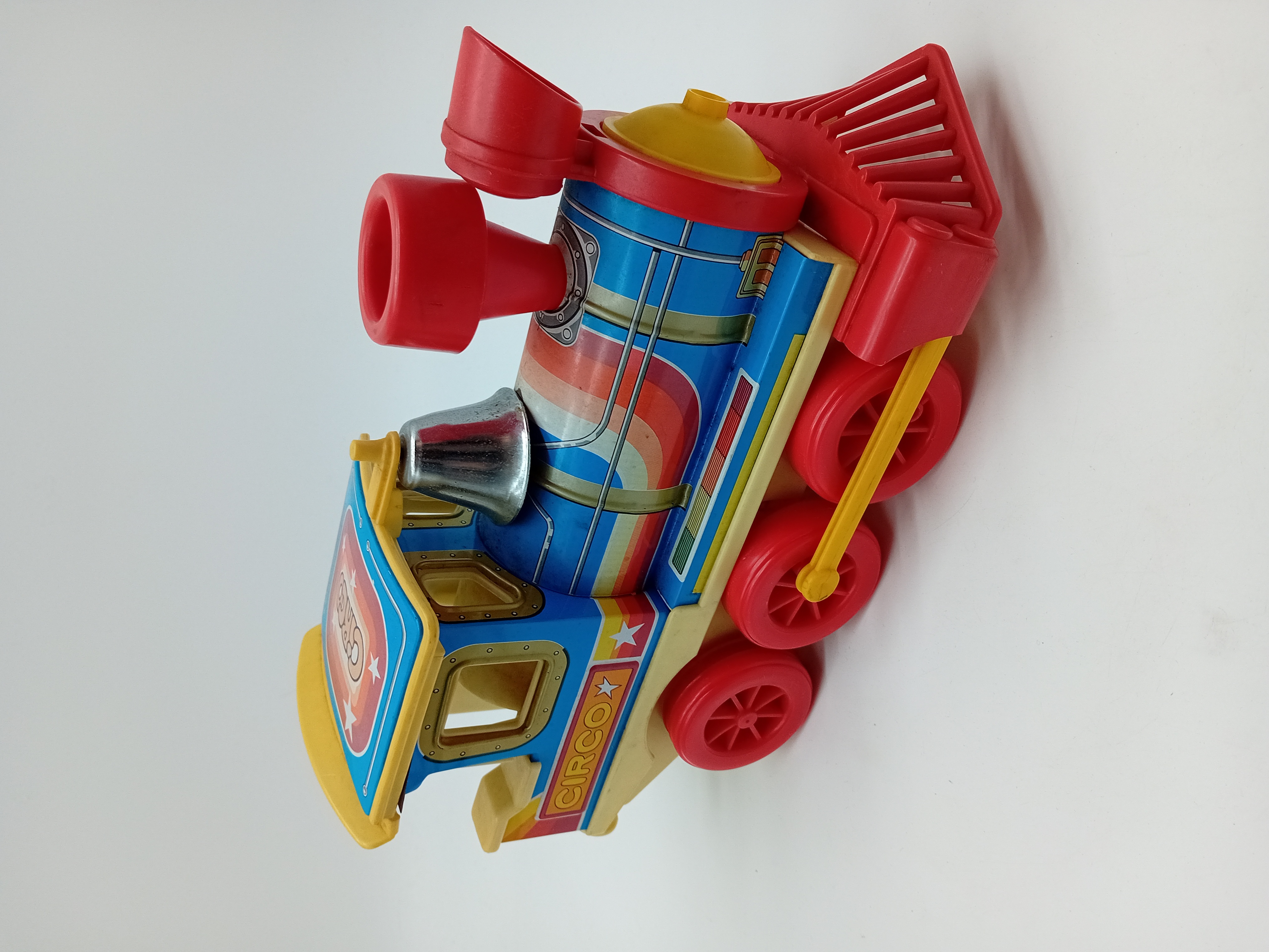 Locomotive Jouet Vintage Obertoys (b730) Bon état - Vue 2 - 