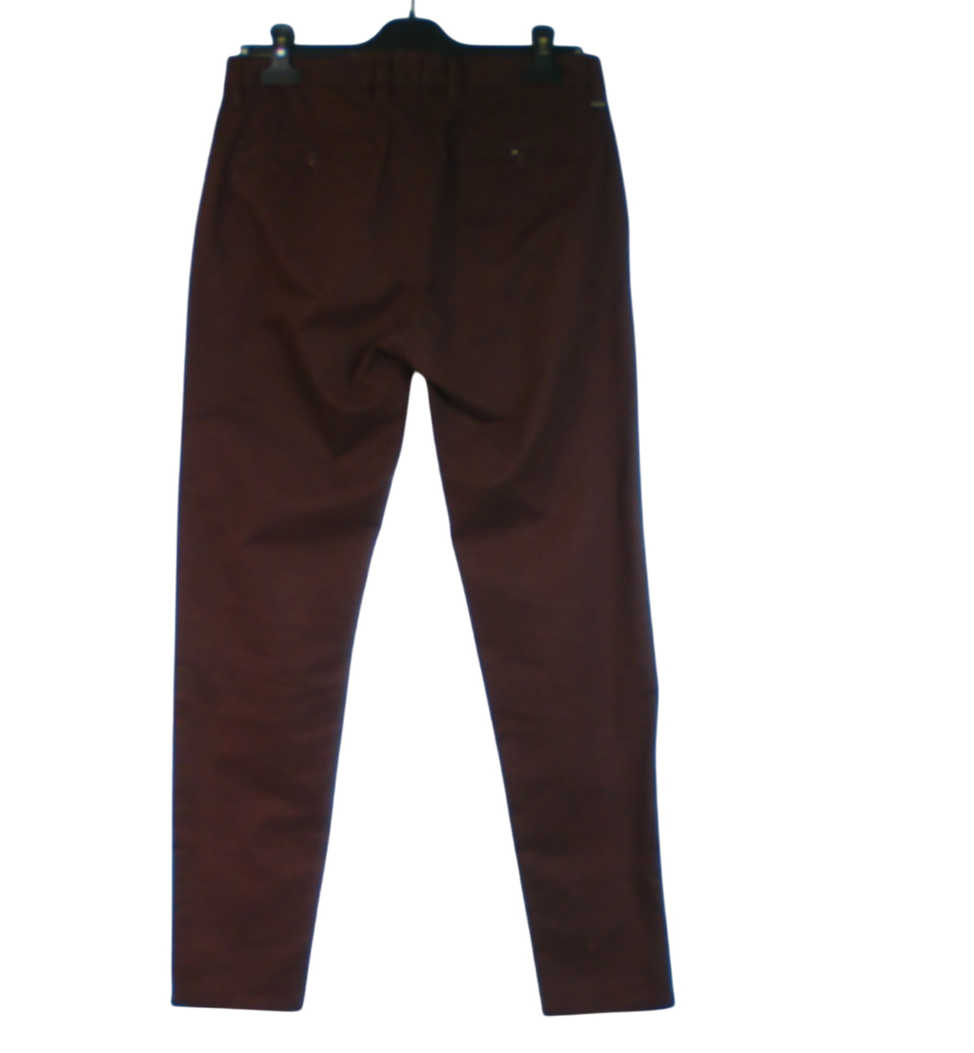 Pantalon PULL&BEAR, bordeaux fonc vers le marron, taille 40 - pull & bear - Modalova