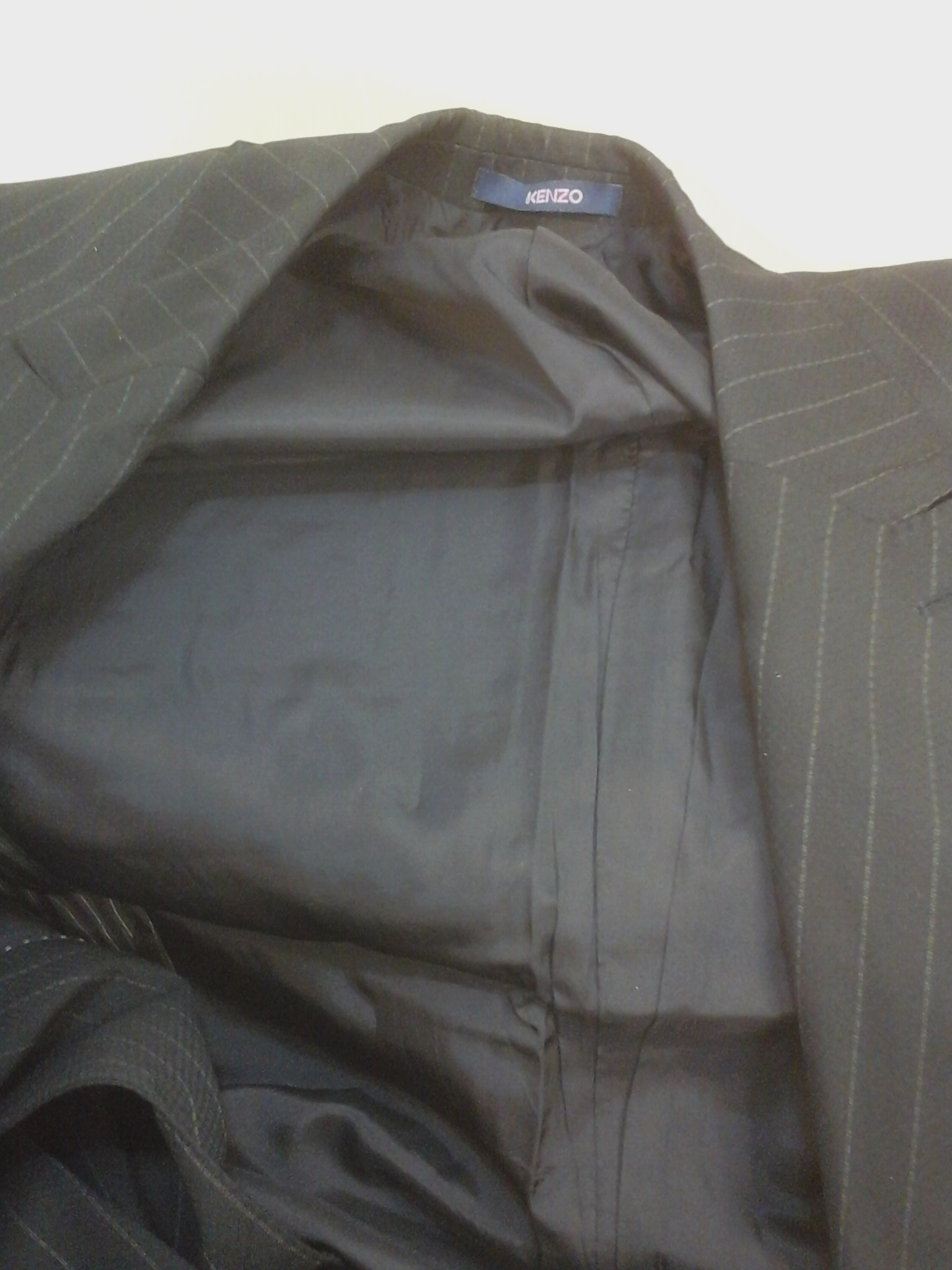 Voir photo 5 de Veste Blazer croisé homme KENZO T50 Veste Blazer croisé homme KENZO T50 Très bon état - Vue 5 -
