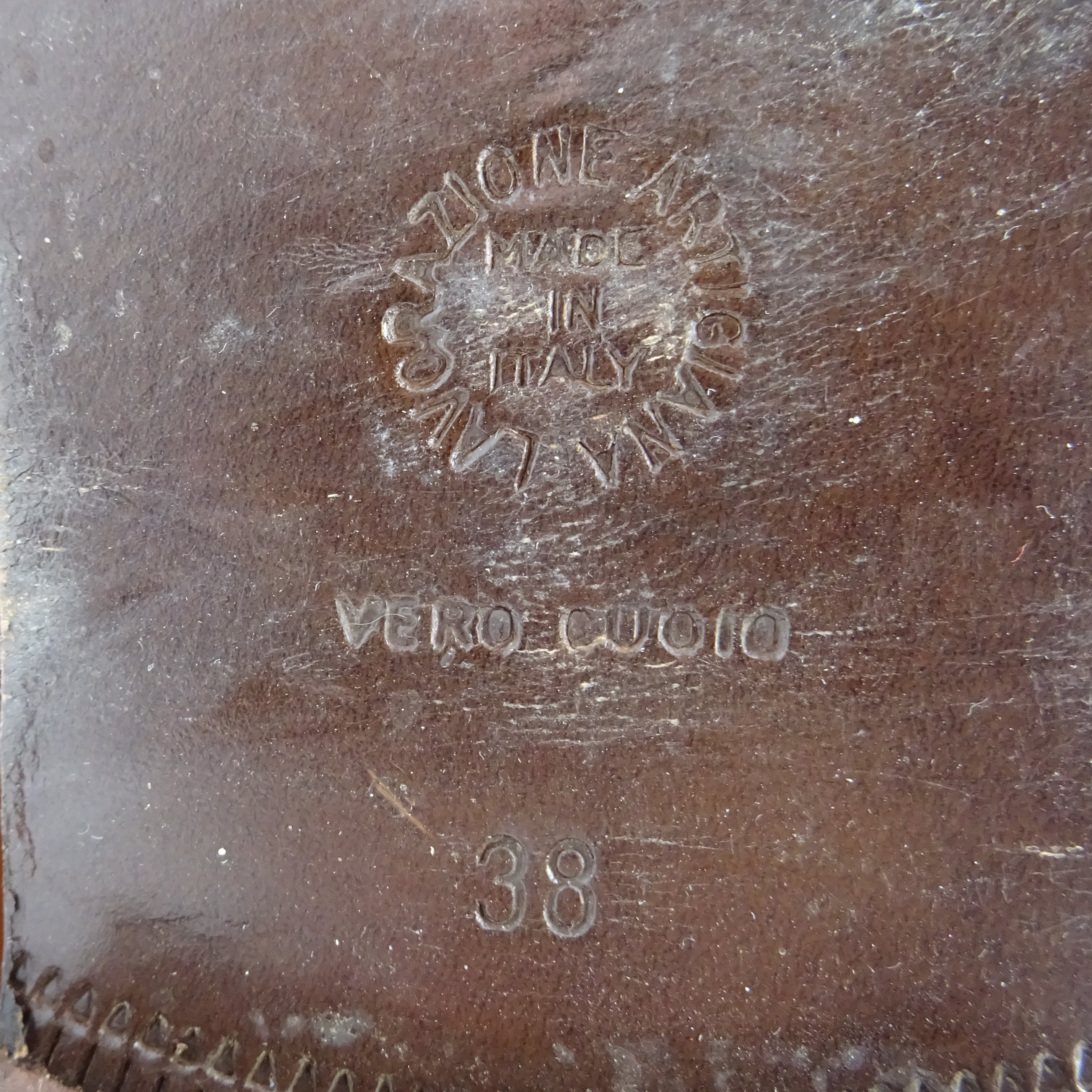 VERO CUOIO MARETTO Bottines en cuir taille 38 - Photo 1