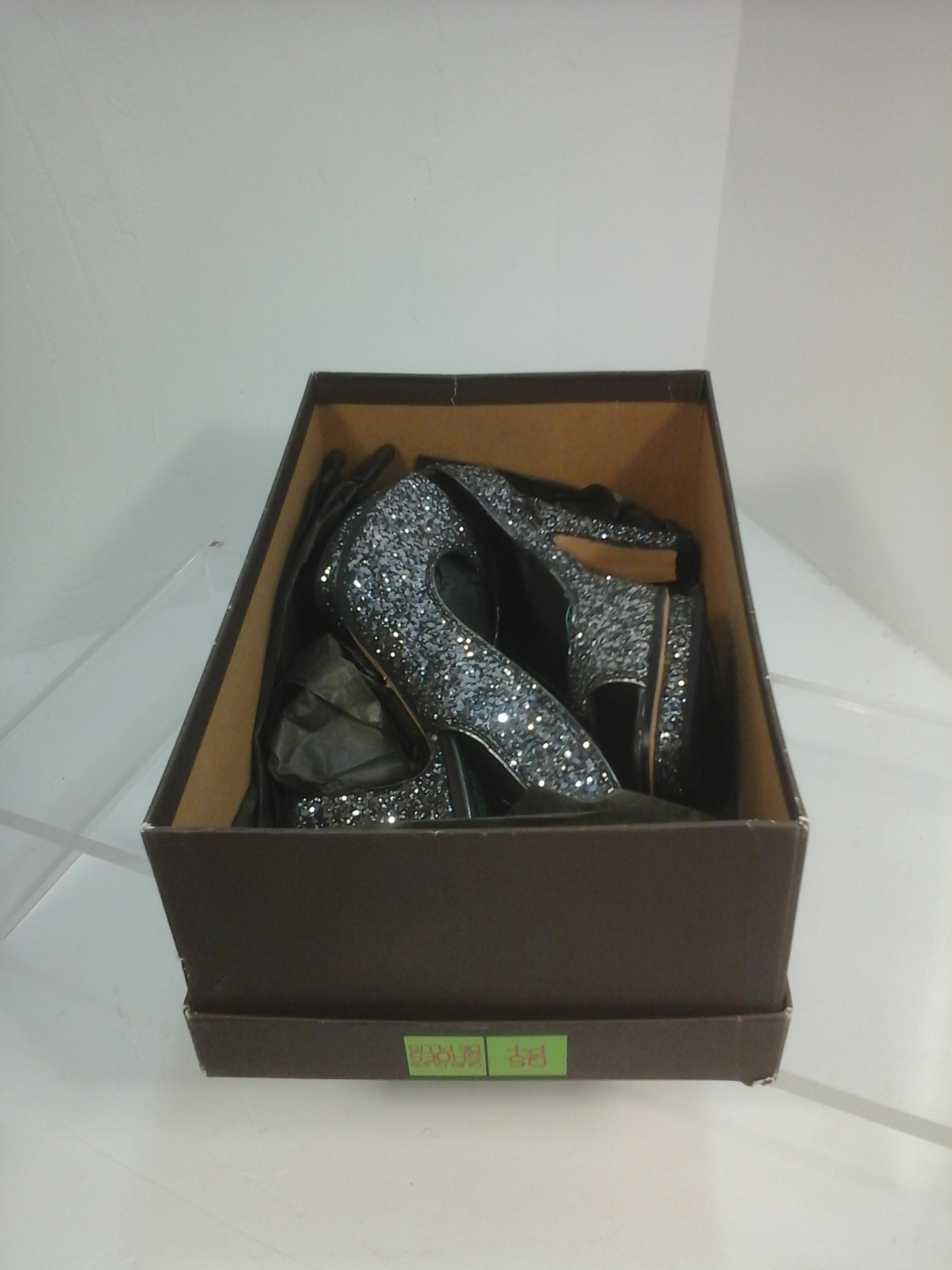 Escarpins ouverts paillettes - Quelques Shoes de plus - Photo 4
