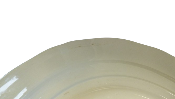 Assiette creuse Gien Décor Delft oiseau bleu - Bon état - Photo 9