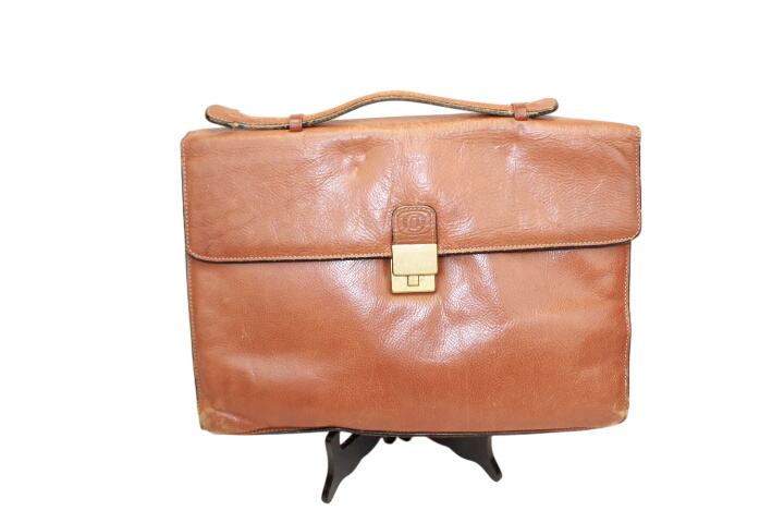 Sacoche ou cartable vintage en cuir - 40x29 - lorenzo - Modalova