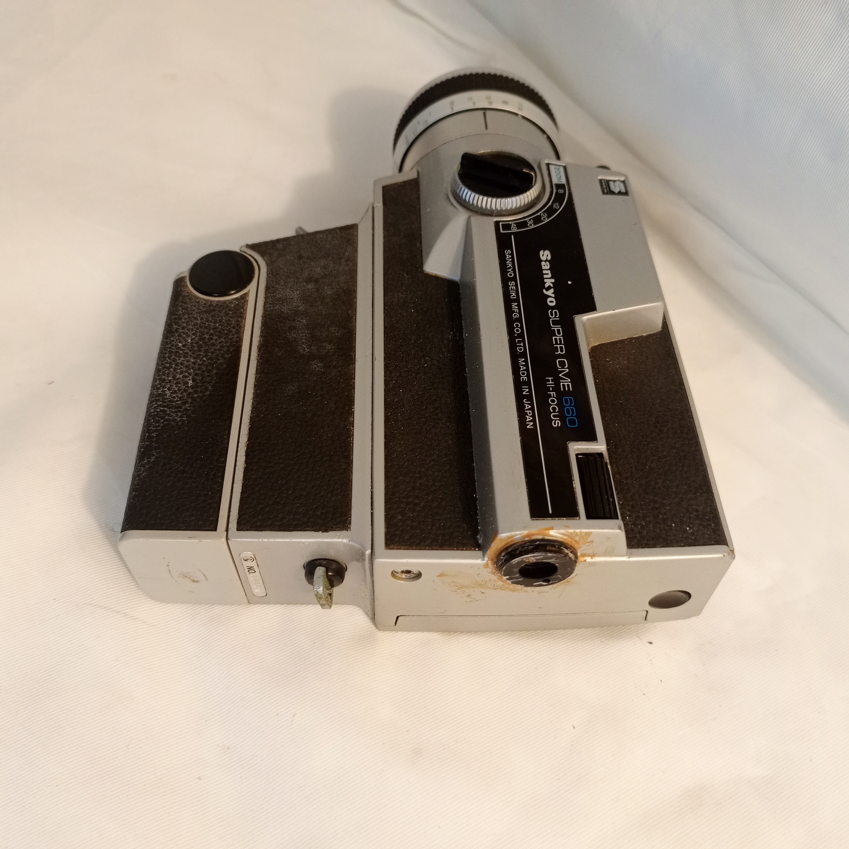 CAMERA Super 8 Sankyo SEIKI Japan Super MF 606 Macro FOCUS sacoche d'origine eBa