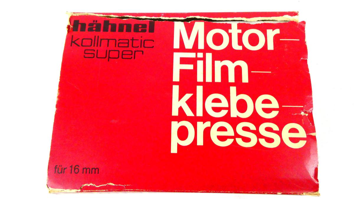 Hahnel Kollmatic Super Motor Film Klebepress