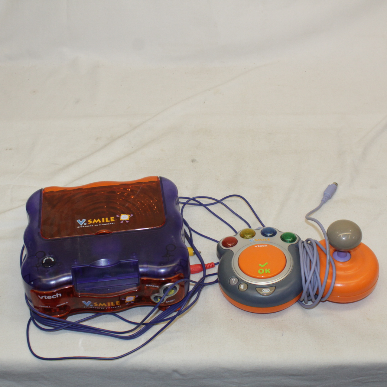 V Smile - VTech vendu avec un jeu (Superman) - État correct - Photo 3