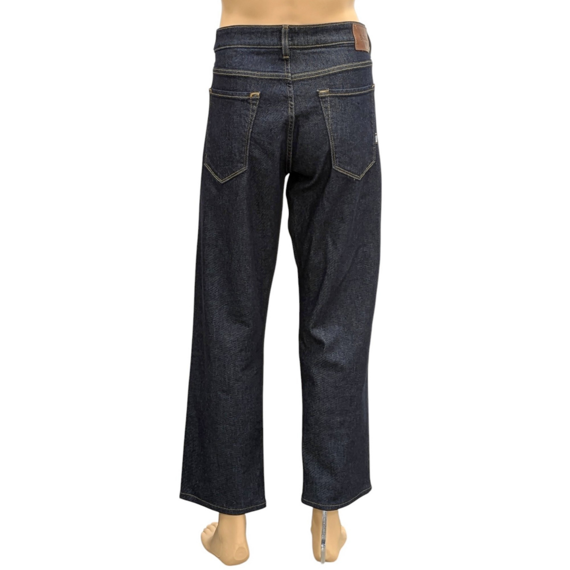 Pantalon Jean Hugo Boss Maine W38/L 32 = T 46/48 en toile denim bleu foncé - Photo 3