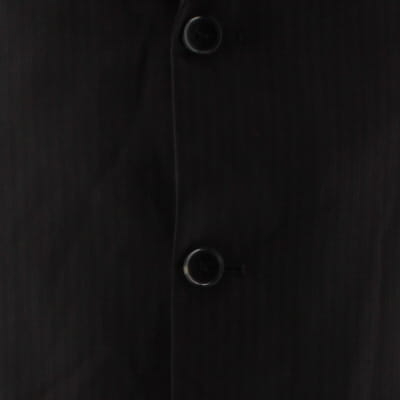 Voir photo 4 de Veste noire à rayures - Homme - Pierre Clarence - Taille 50 Veste noire à rayures - Homme - Pierre Clarence - Taille 50 Très bon état - Vue 4 -