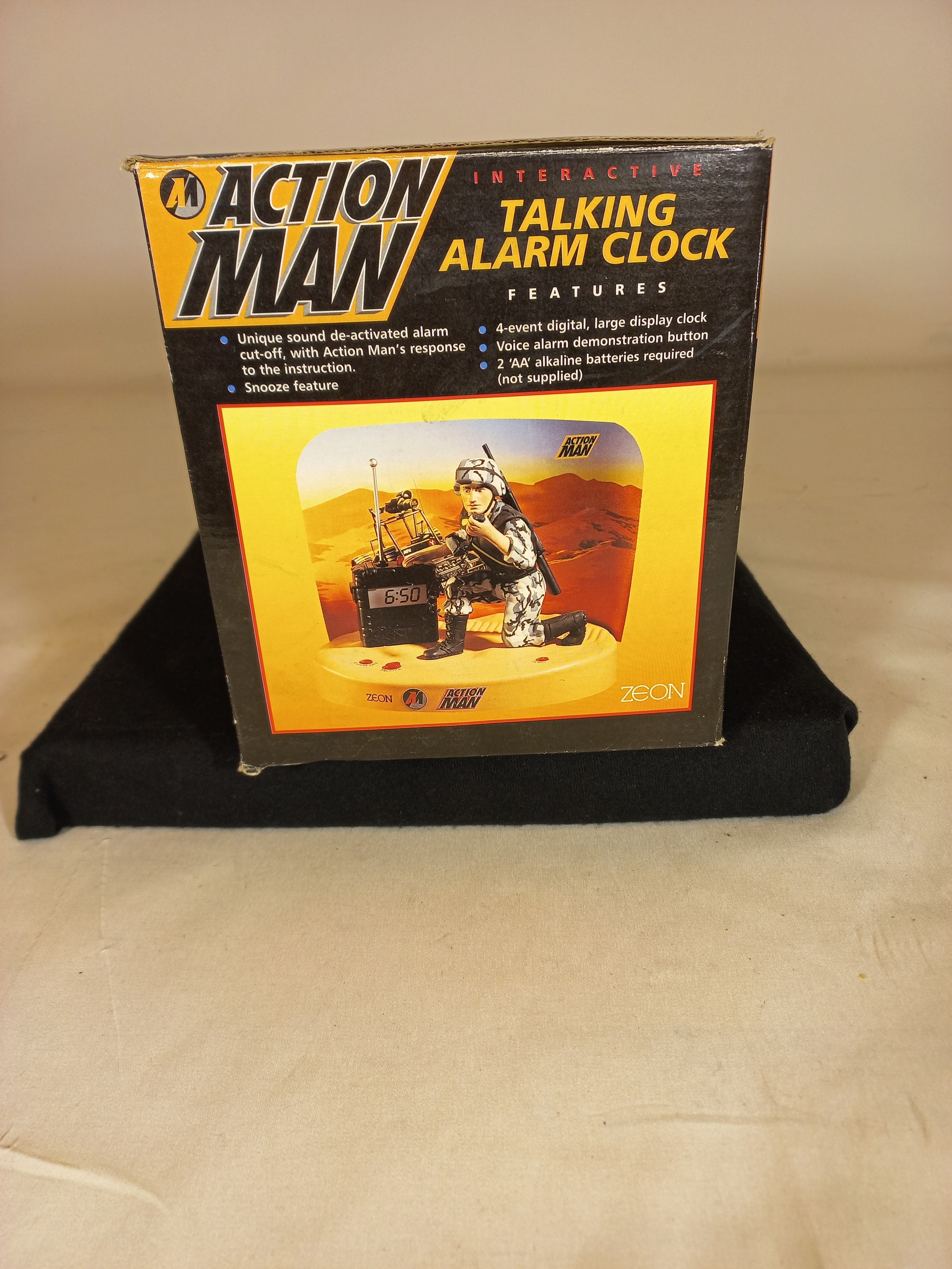 Action man réveil 1996 collector piles LR6 non fournies Hasbro vintage État correct - Vue 3 - 