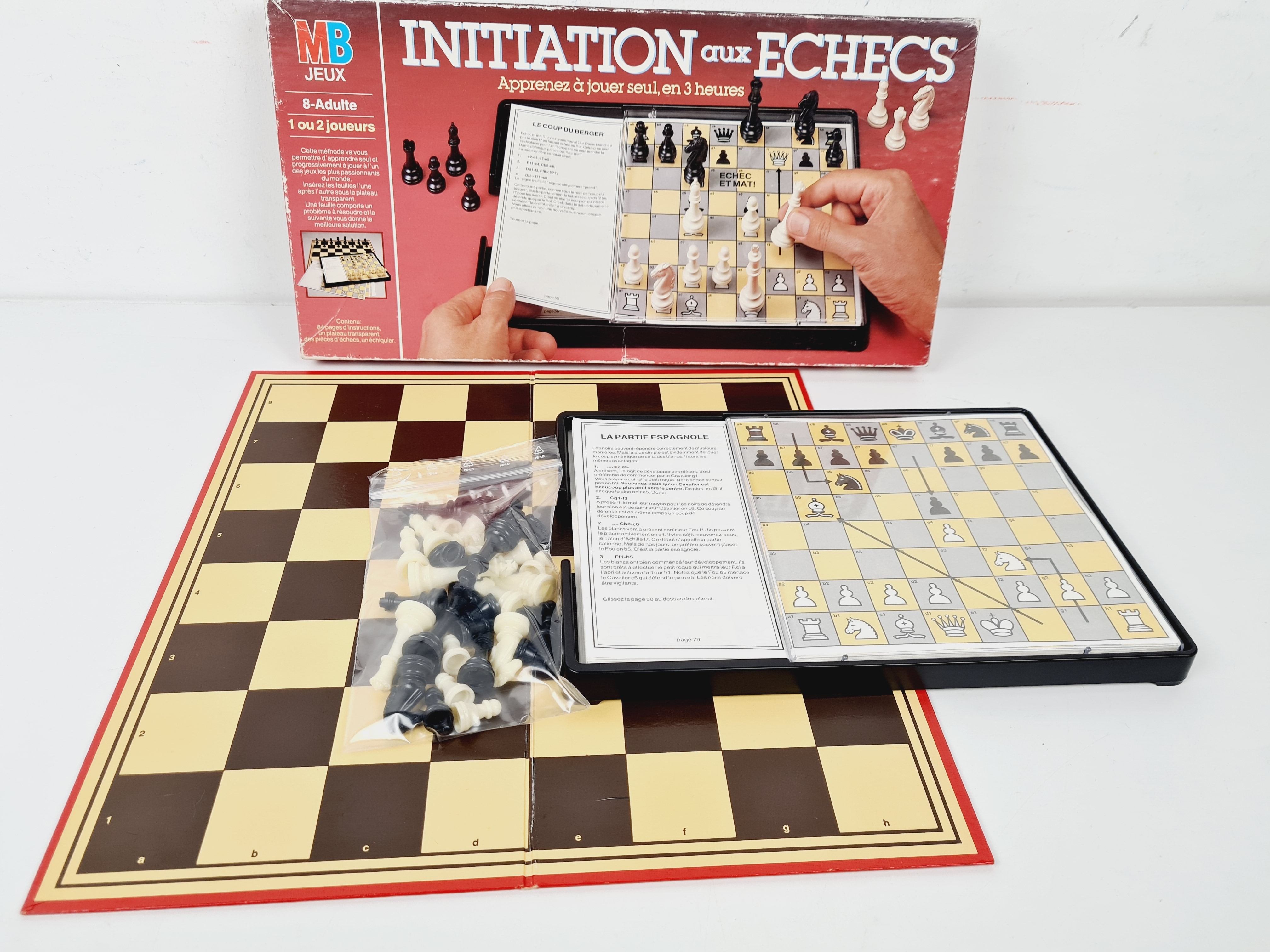 Jeu de stratégie - Initiation aux Échecs - MB jeux- 8 ans + Bon état - Vue 3 - 