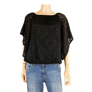 Blouse imprime dentelle - taille L - Label Emmaus - Modalova