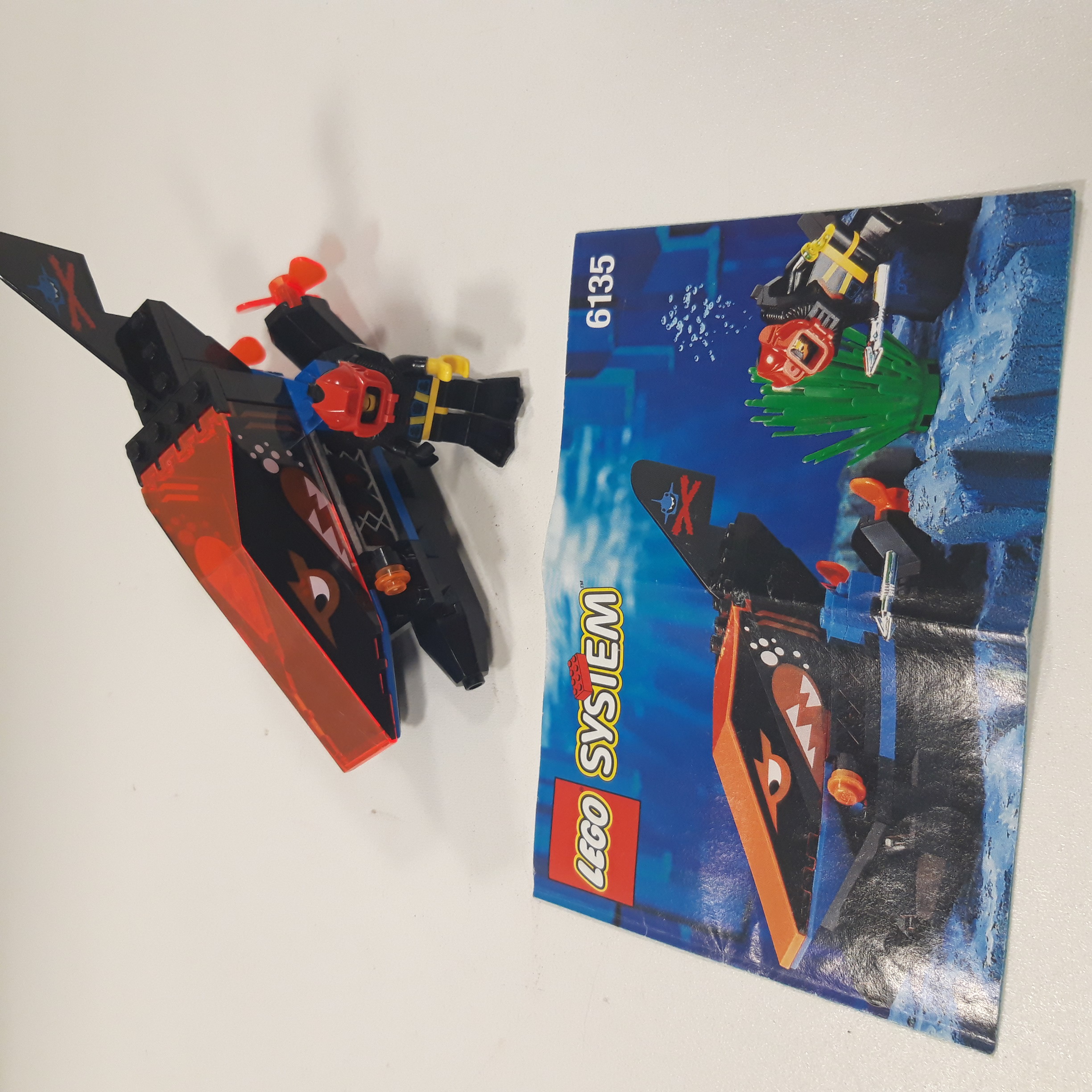 Lego aquazone "Spy requin" 6135, année 1996 - Bon état sur Label Emmaüs