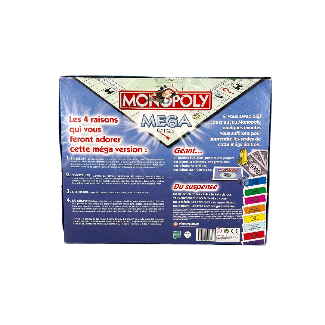 Monopoly - Mega édition- Édition 2007 Comme neuf - Vue 2 - 