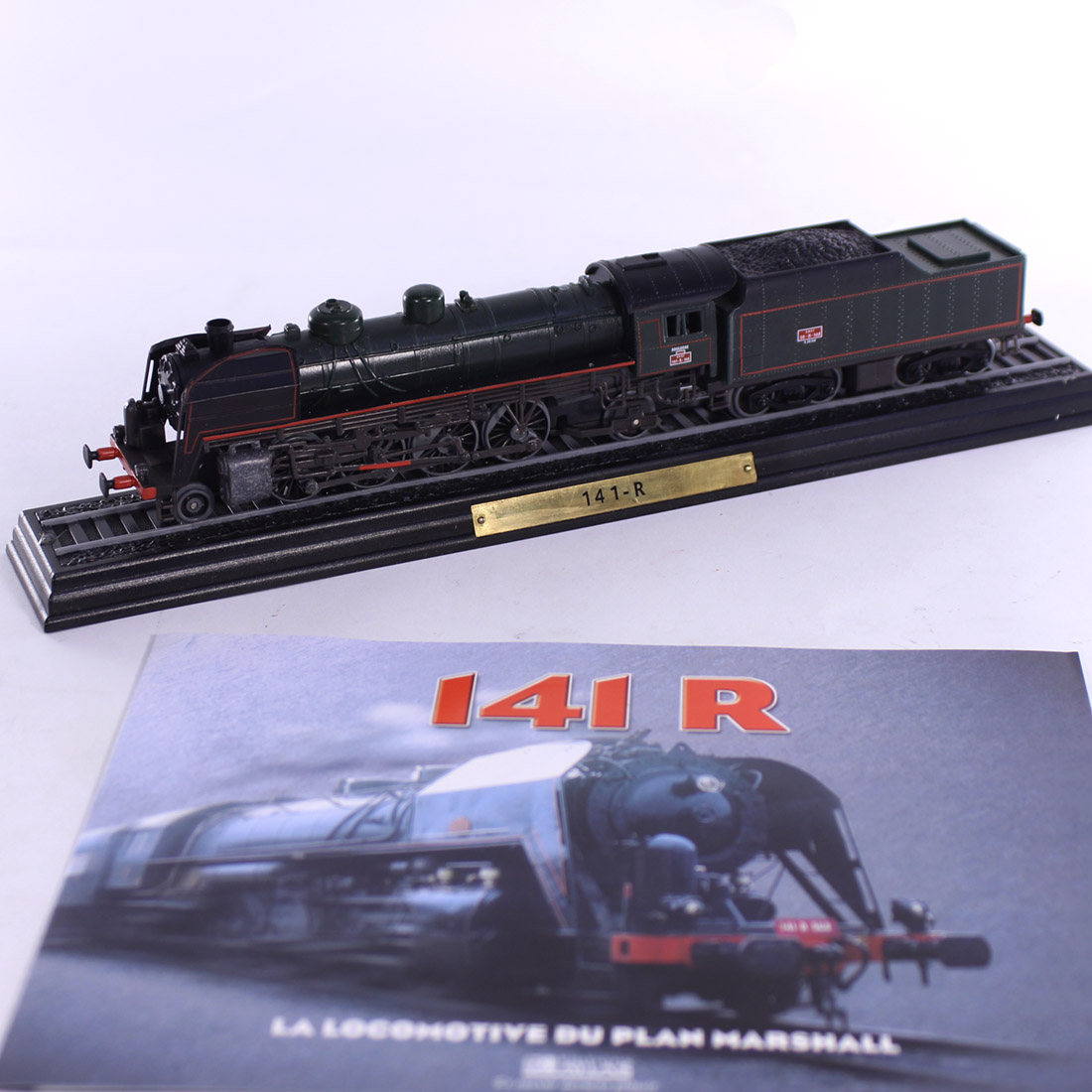 5 Locomotives Miniatures Atlas Échelle 1/100 - Bon État - Voir Photos Collection