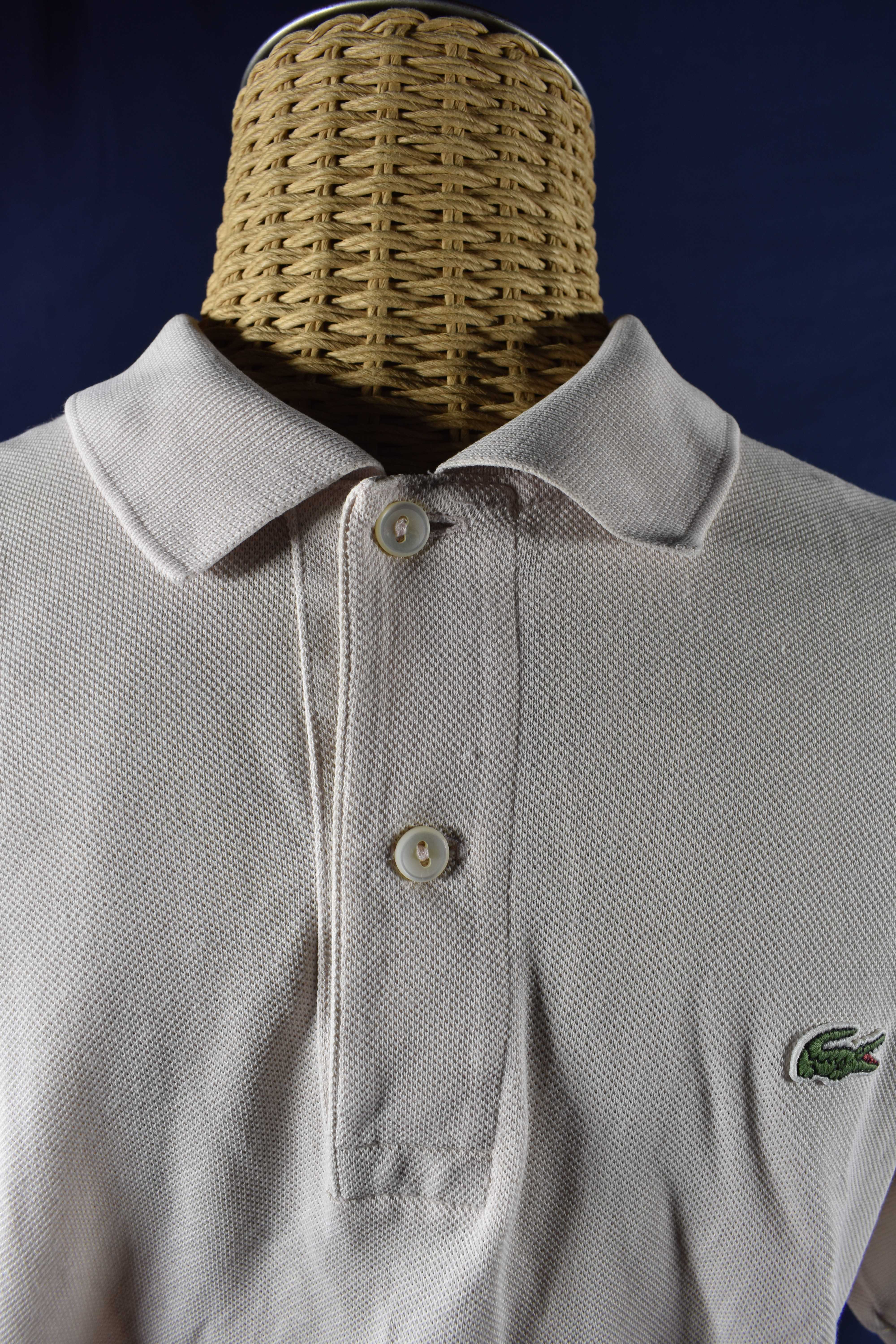 Chemisette Lacoste couleur beige clair, taille 3  - Vue 3 - 