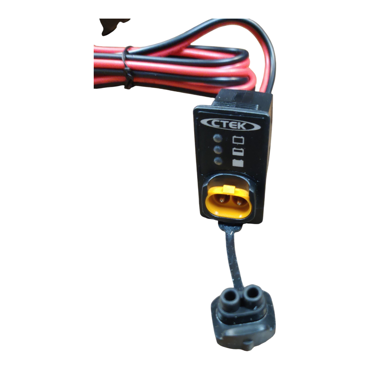 Indicateur (et prise) de charge batterie CTEK 1,5m (Confort indicator panel) pour tableau bord voiture, bateau... Comme neuf - Vue 4 - 
