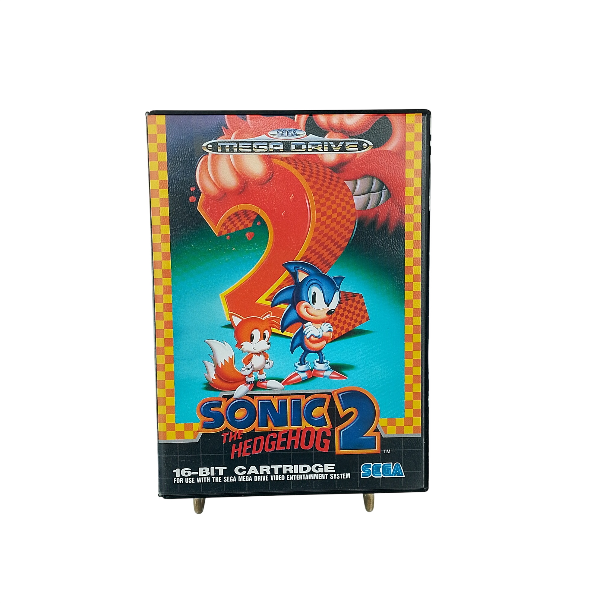 Sonic The Hedgehog 2 - Jeu Megadrive PAL Bon état -  reconditionné disponible sur Label Emmaüs