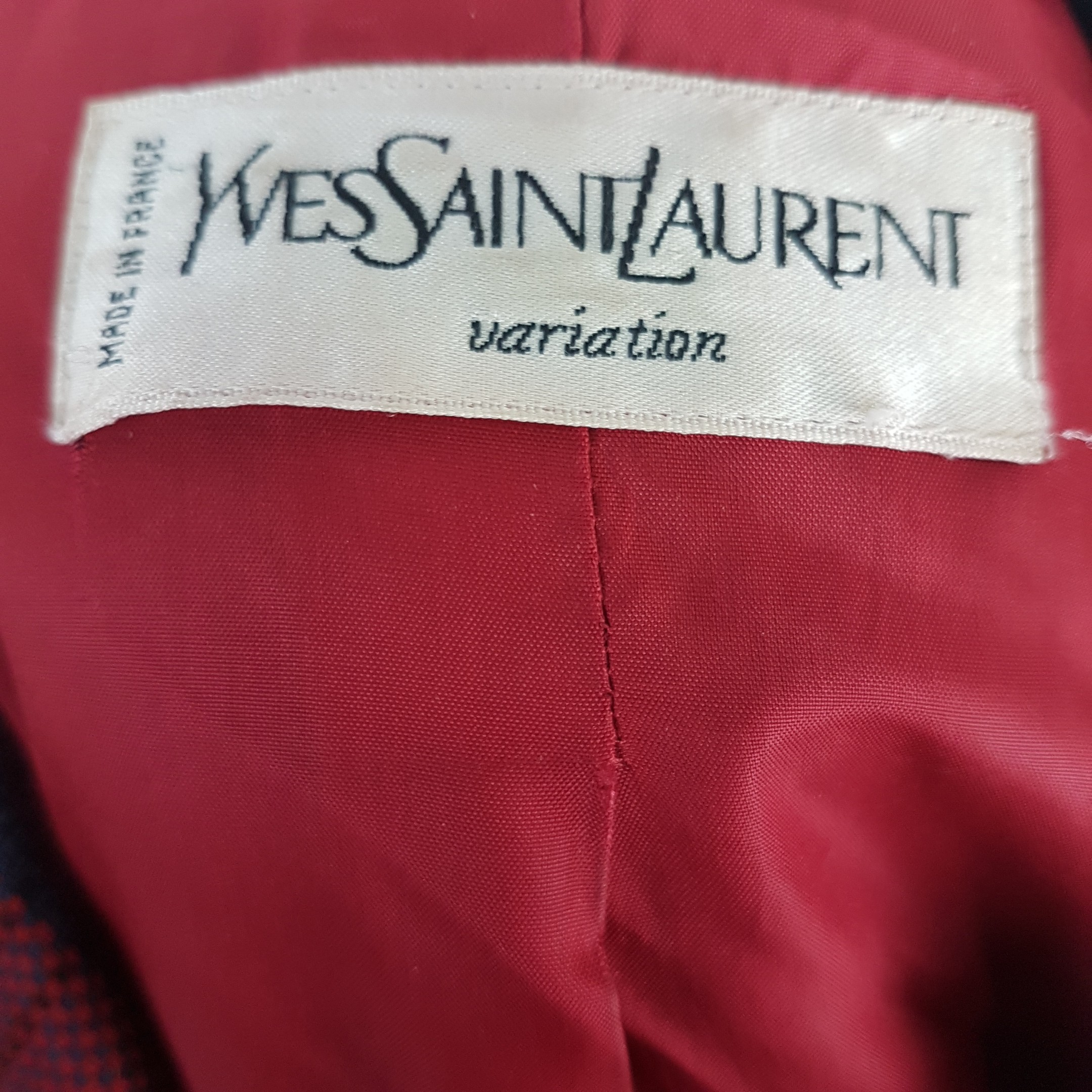 Veste - Yves Saint Laurent - M (estimation) État correct - Vue 6 - 