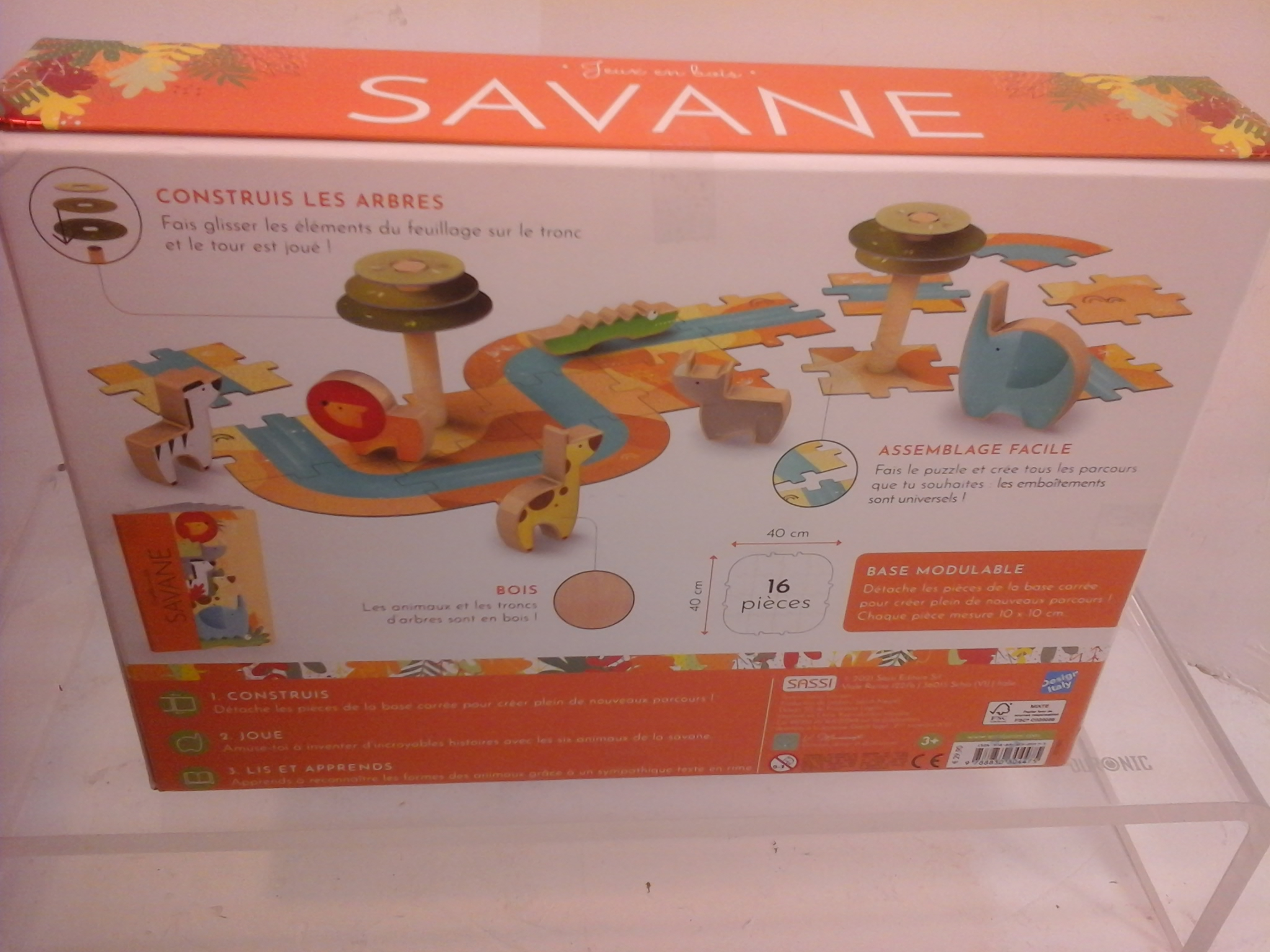 🦁 Jeu en bois Savane – Sassi Junior Très bon état - Vue 3 - 