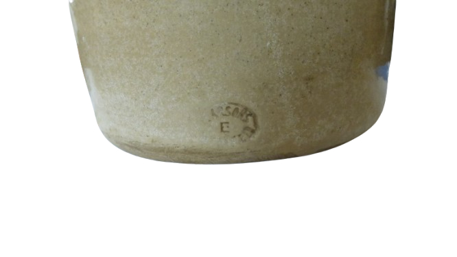 Bouillotte de lit ancienne en grès - Persons Chesterfield - Photo 1