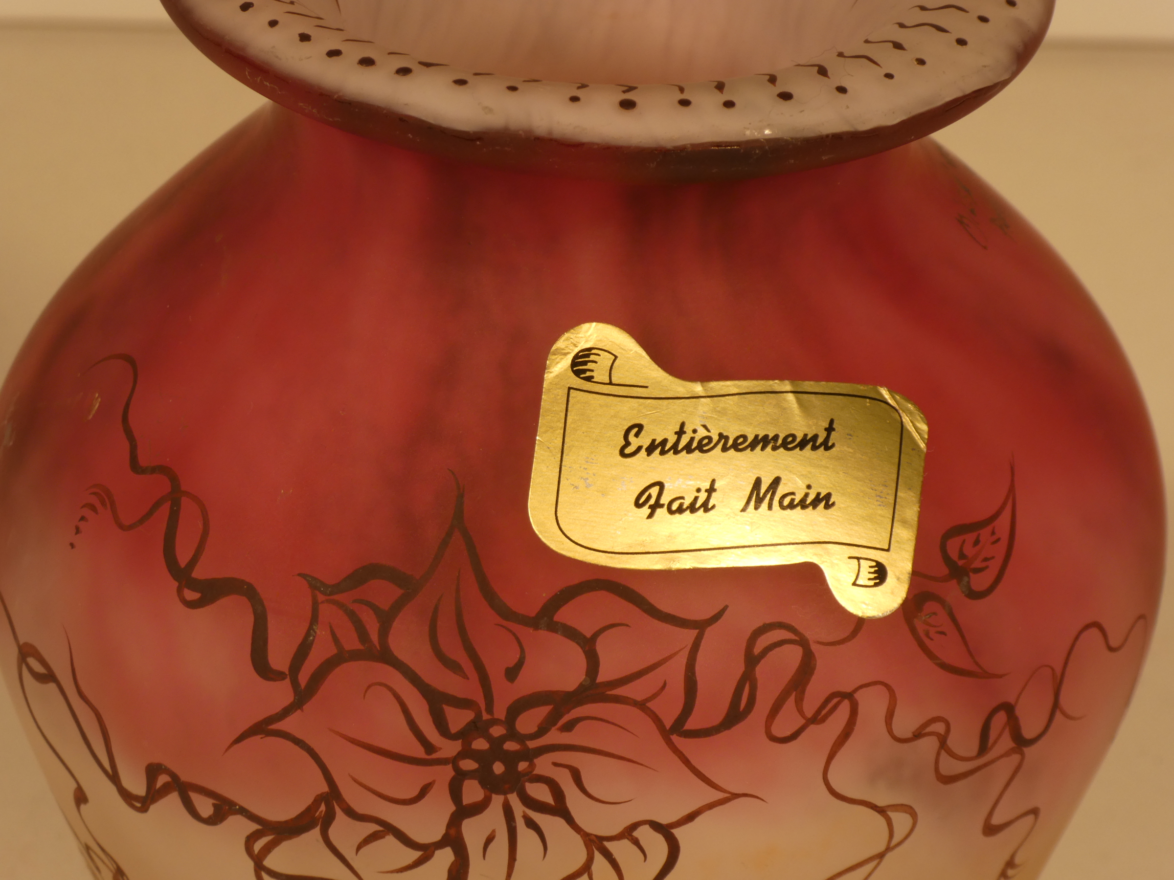 Vase rond - Milesi  État correct - Vue 3 - 