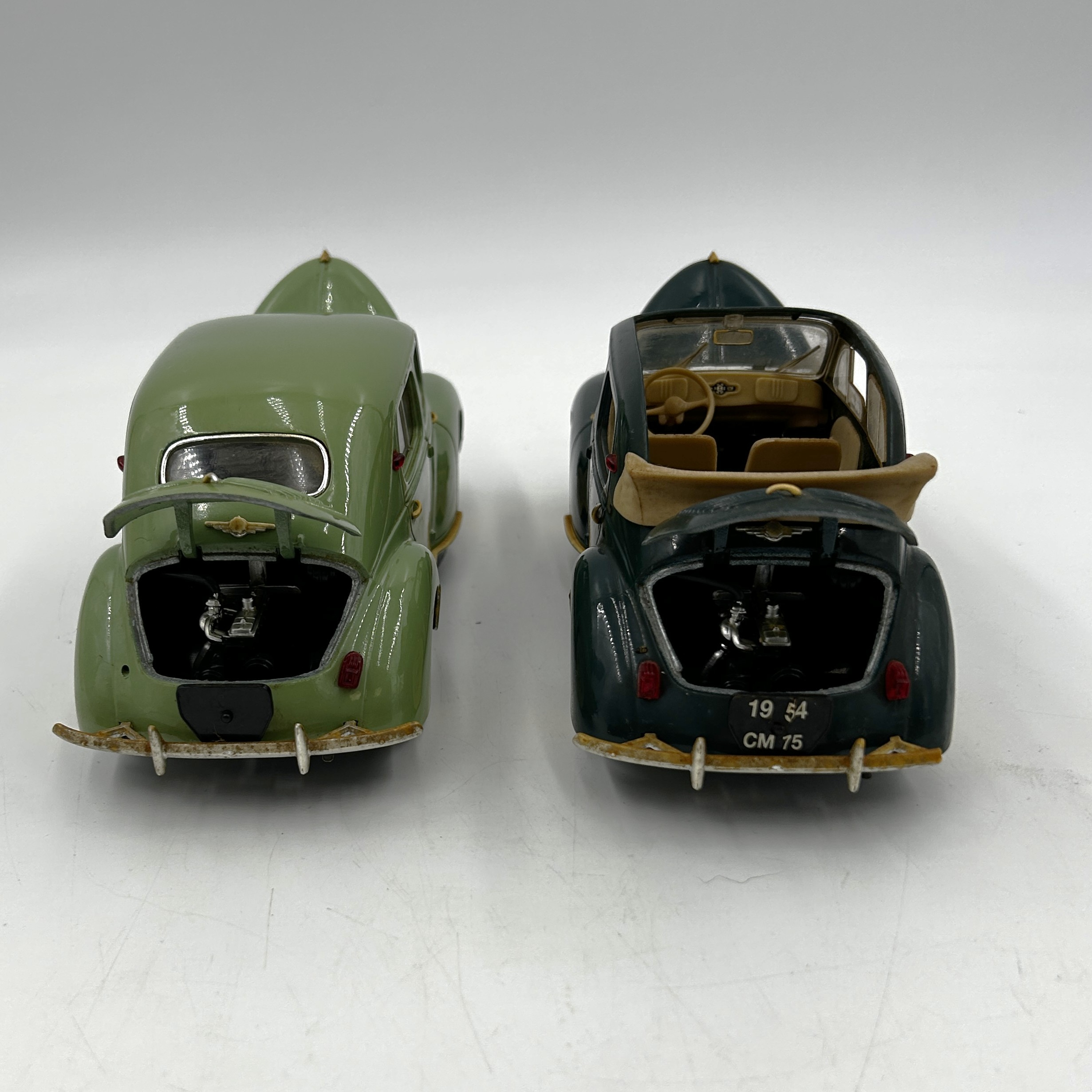 Lot 2 Renault 4CV Solido 1/17 Bon état - Vue 12 - 