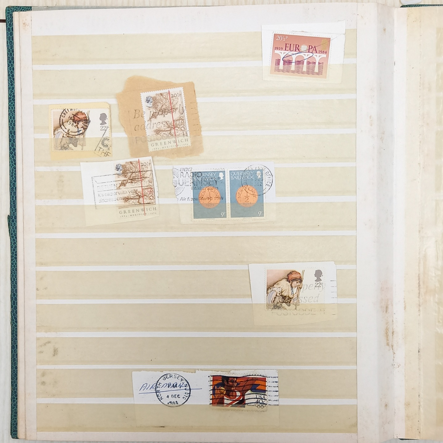 Collection de timbres - environ 220 timbres  - Photo 4